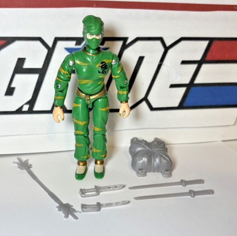GI Joe TIGER FORCE JINX Custom 1987 / 2003 Style Black Major LadyJaye BRAND NEW