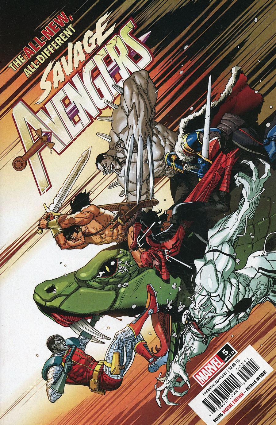 Savage Avengers Vol. 2 #5 MARVEL COMICS 2022 NM Savage Avengers Vol. 2 #5 MARVEL COMICS 2022 NM