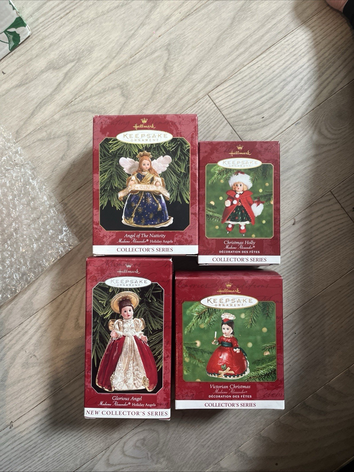 Vintage Madame Alexander Doll series Lot of 4 hallmark keepsake NIB Vintage Madame Alexander Doll series Lot of 4 hallmark keepsake NIB
