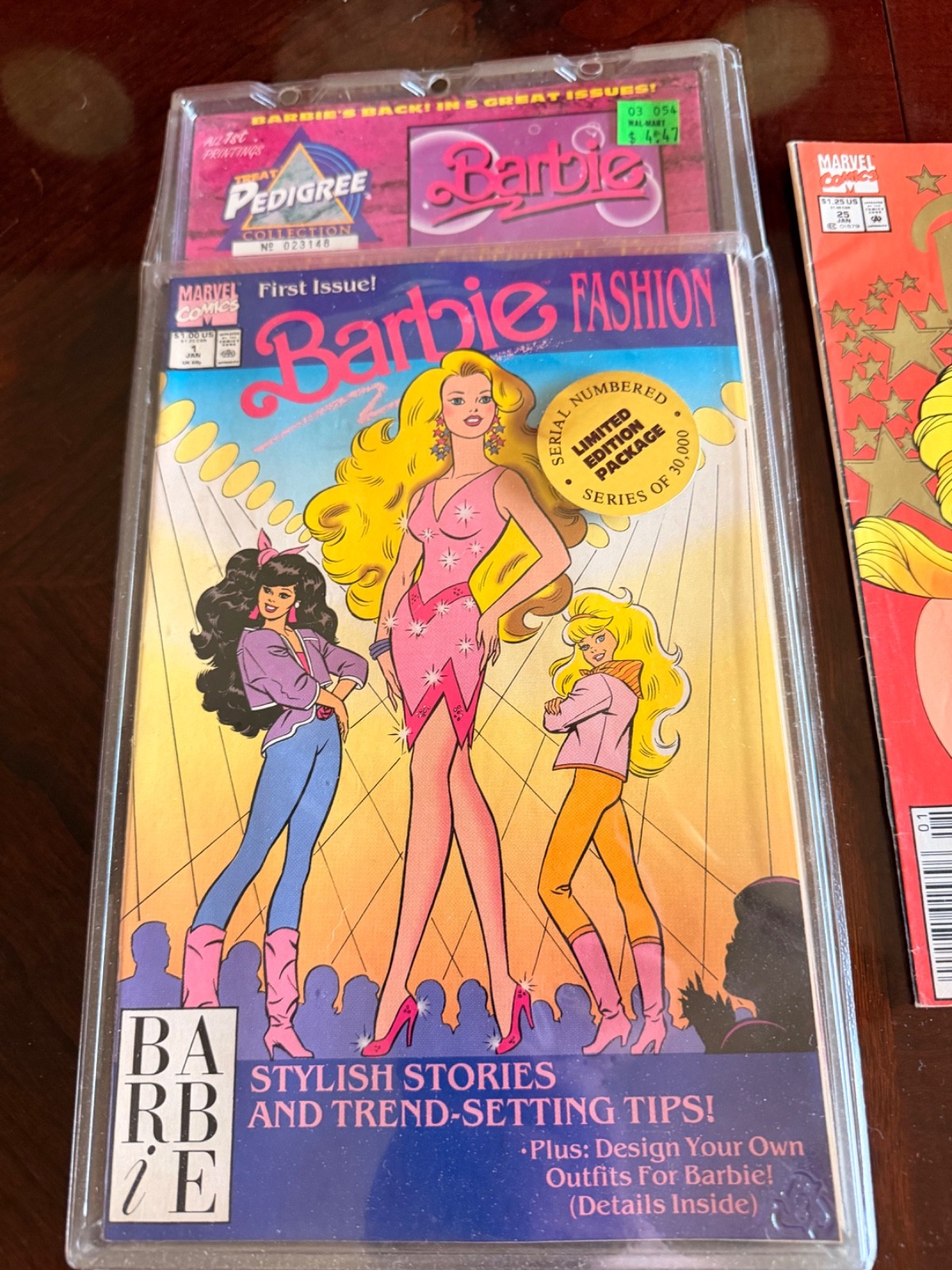 Lot of Vintage Marvel Barbie Comics