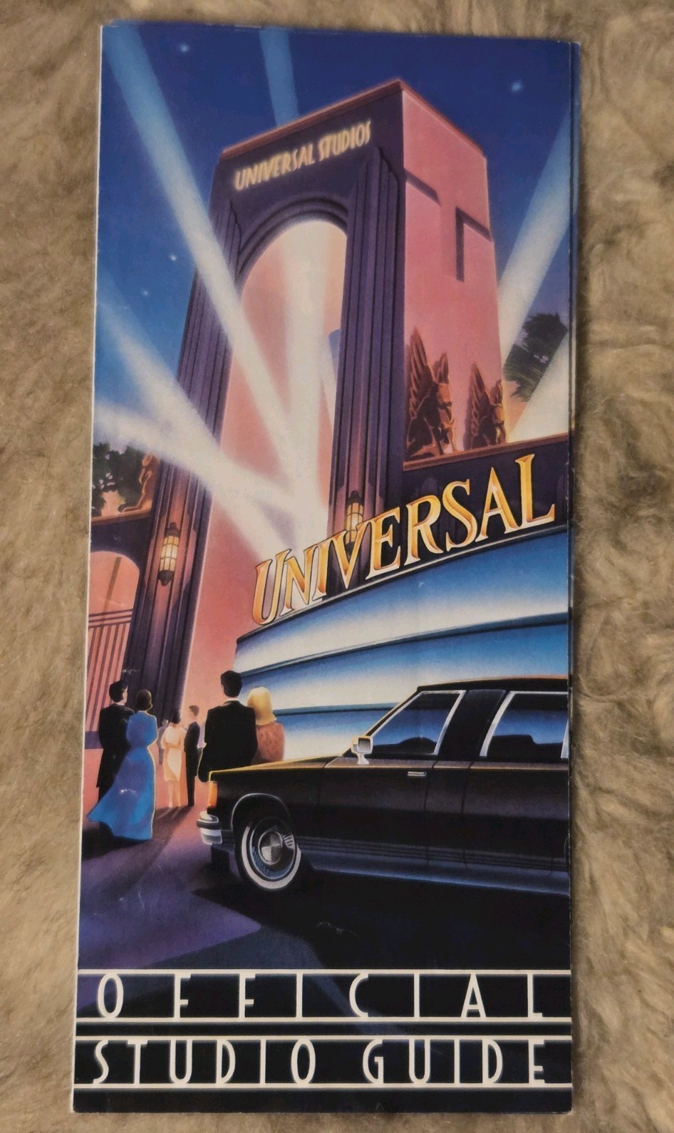 Vintage Universal Studios Florida Park Plan 91/92 Confrontation Ghostbusters Vintage Universal Studios Florida Park Plan 91/92 Confrontation Ghostbusters
