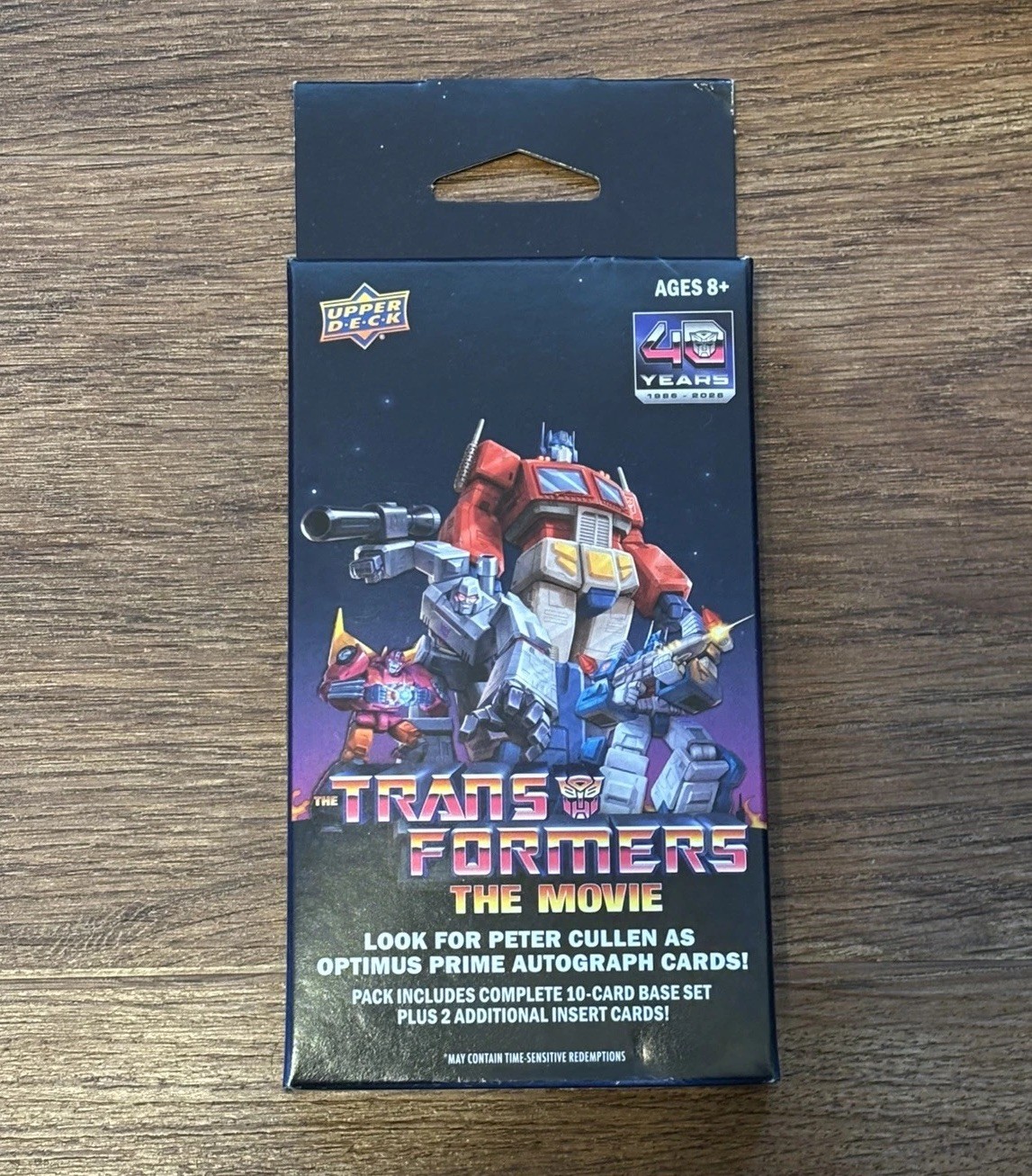 2026 Upper Deck Transformers The Movie Special Edition Trading Cards Hanger Box 2026 Upper Deck Transformers The Movie Special Edition Trading Cards Hanger Box