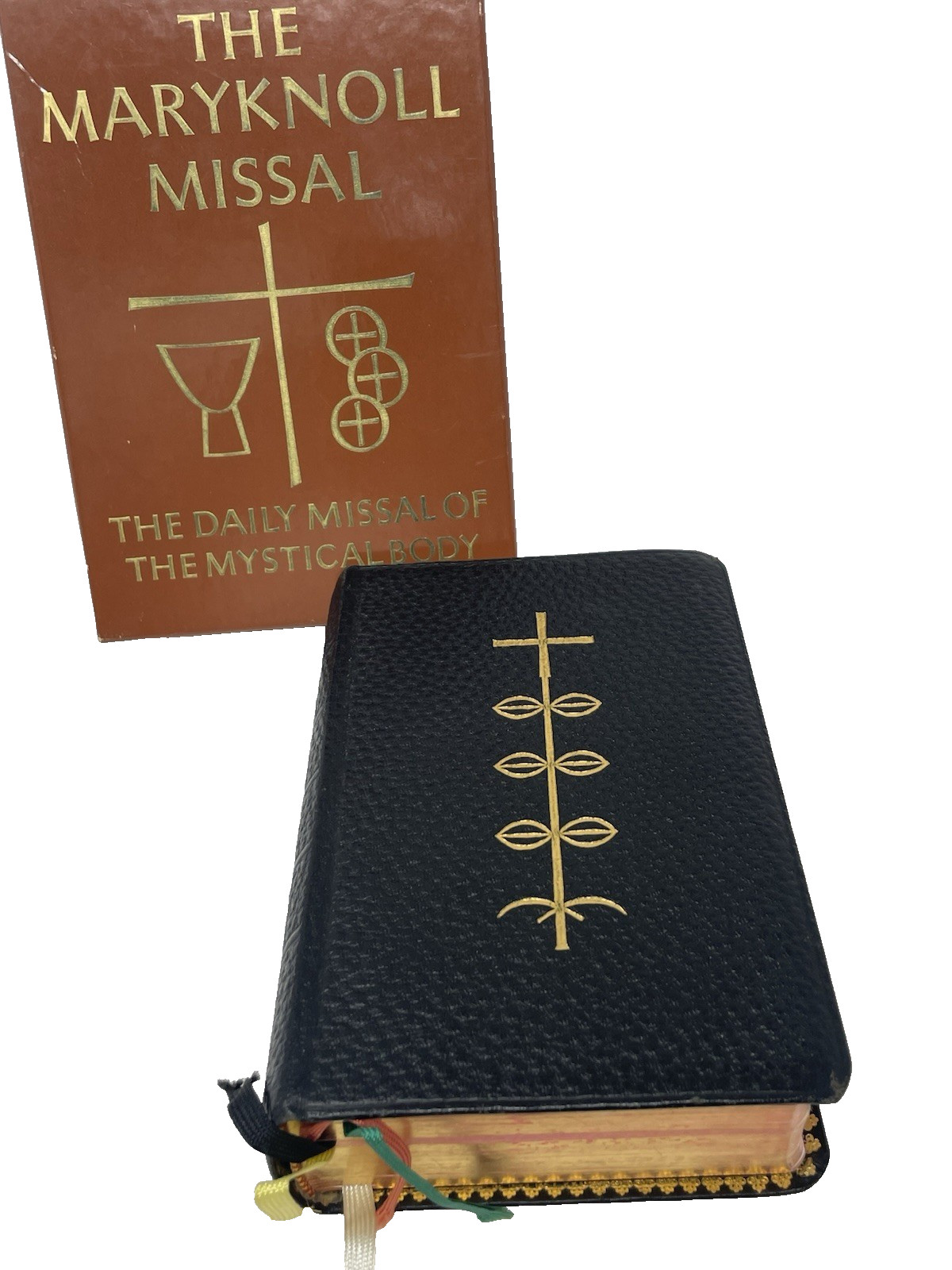 VTG Daily Missal Of The Mystical Body 1961 Maryknoll With Original Box + Inserts