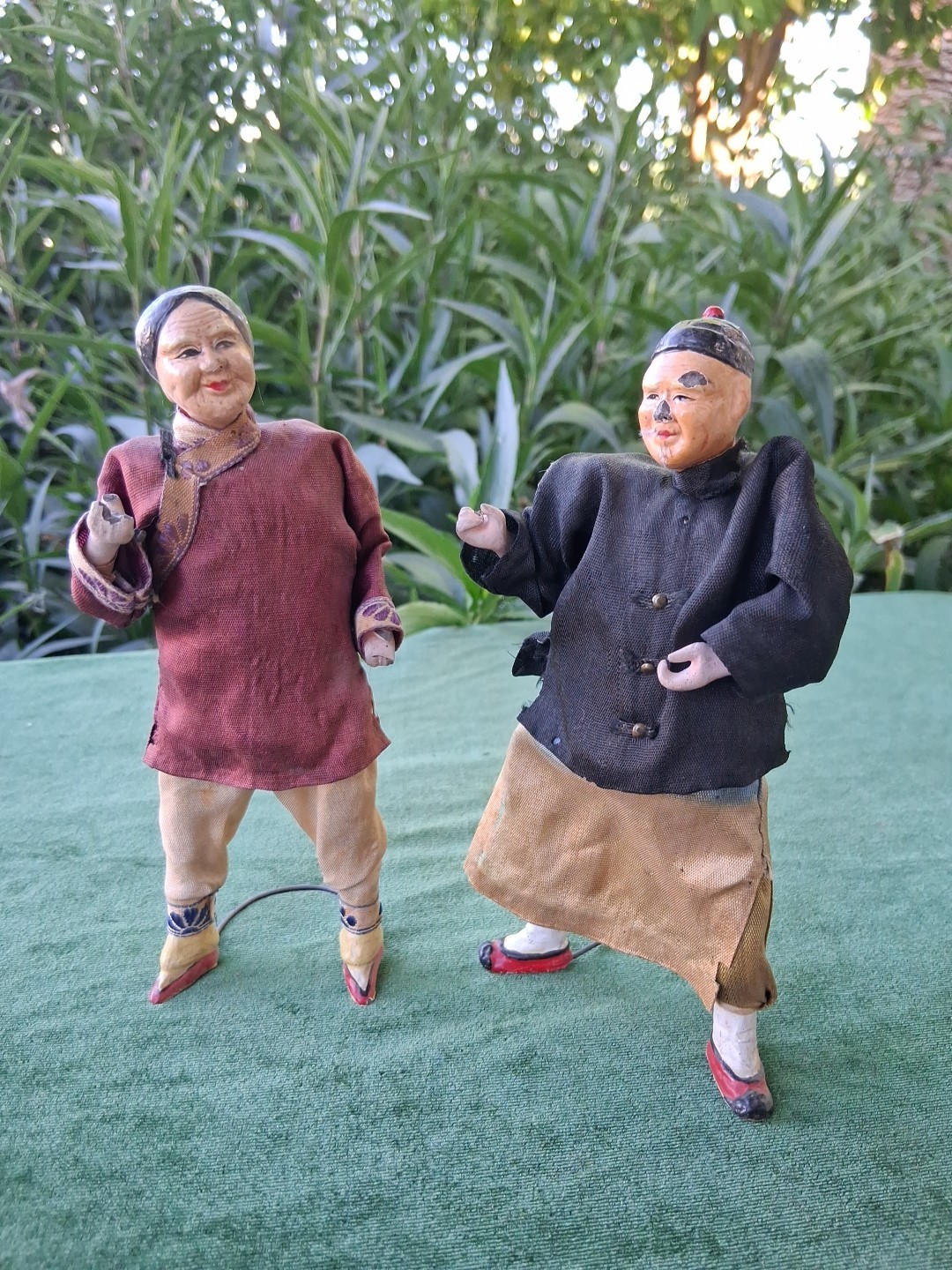Vintage Chinese Family Dolls