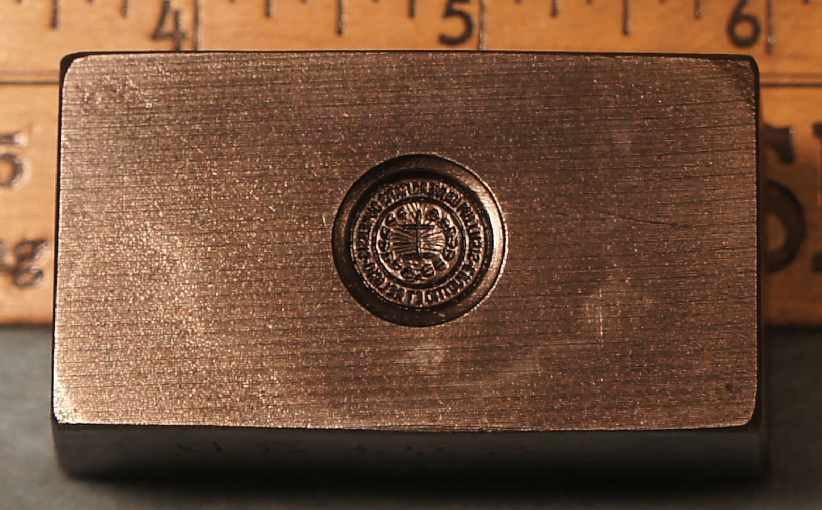 1927 DUKE UNIVERSITY School Seal STEEL STAMPING DIE Robbins RC697