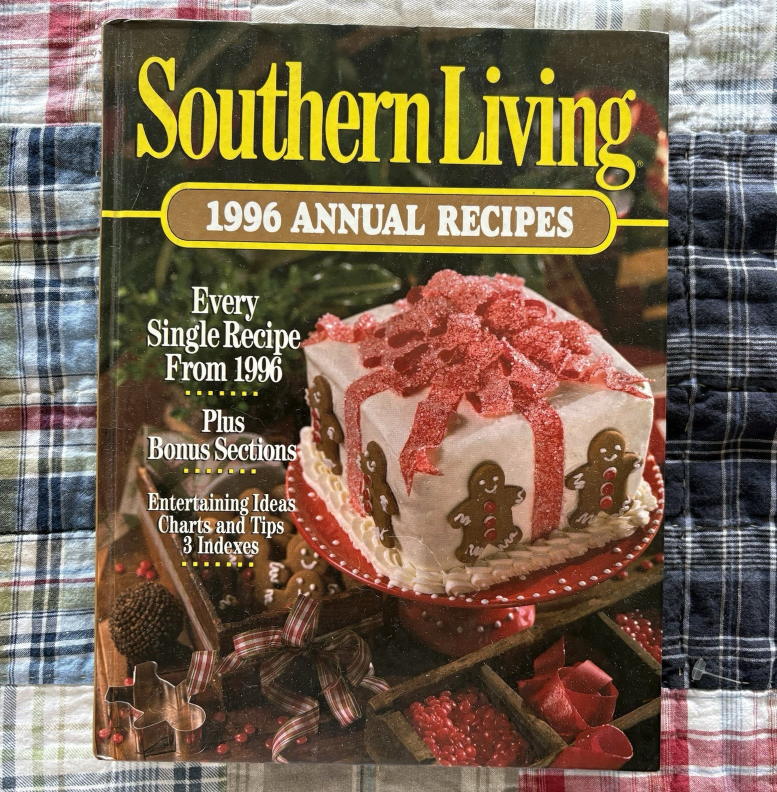 Vintage Southern Living 1996 Annual Recipes Hardcover Cookbook Vintage Southern Living 1996 Annual Recipes Hardcover Cookbook