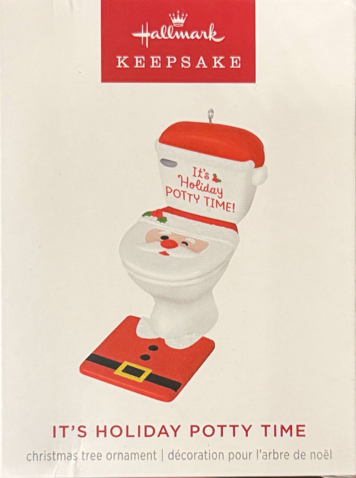 Hallmark Keepsake - It's Holiday Potty Time - 2024 **NEW / **
