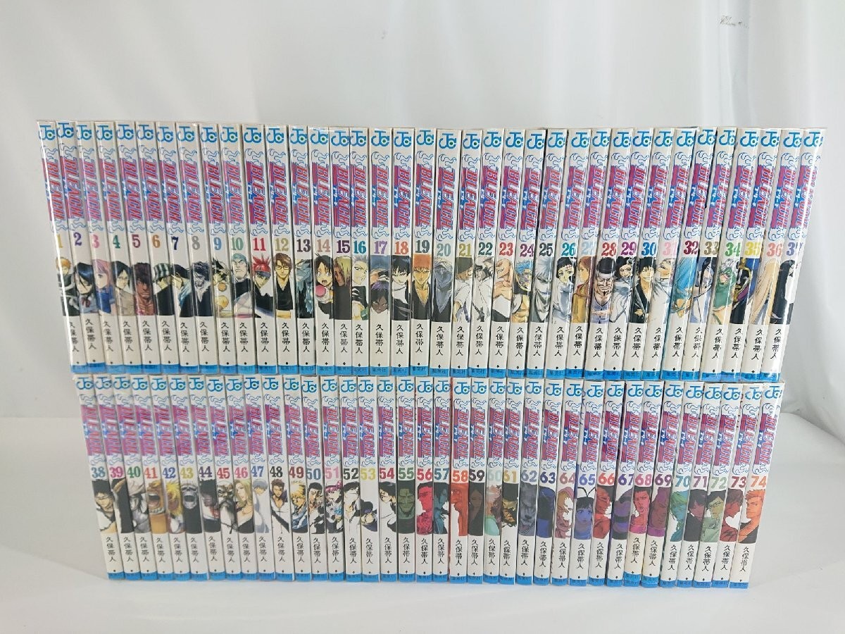BLEACH Japanese Language Vol.1-74 Complete Full Set Manga Kubo Taito Comics 72 BLEACH Japanese Language Vol.1-74 Complete Full Set Manga Kubo Taito Comics 72