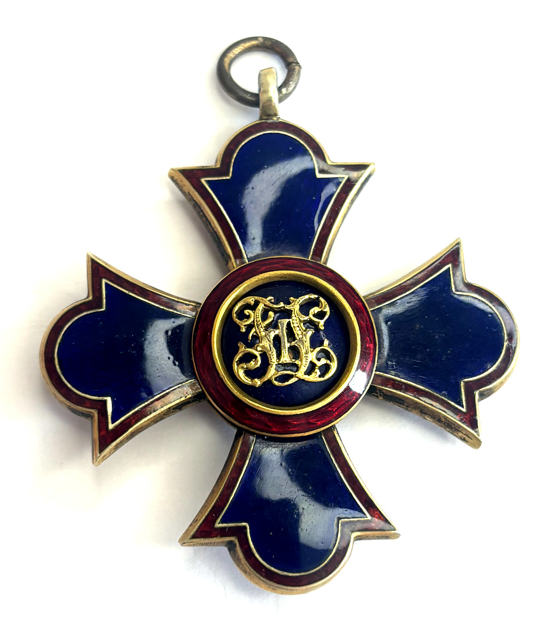 Liechtenstein Order of Merit Commander Cross 1937-1967 Gilt Enamel Rare