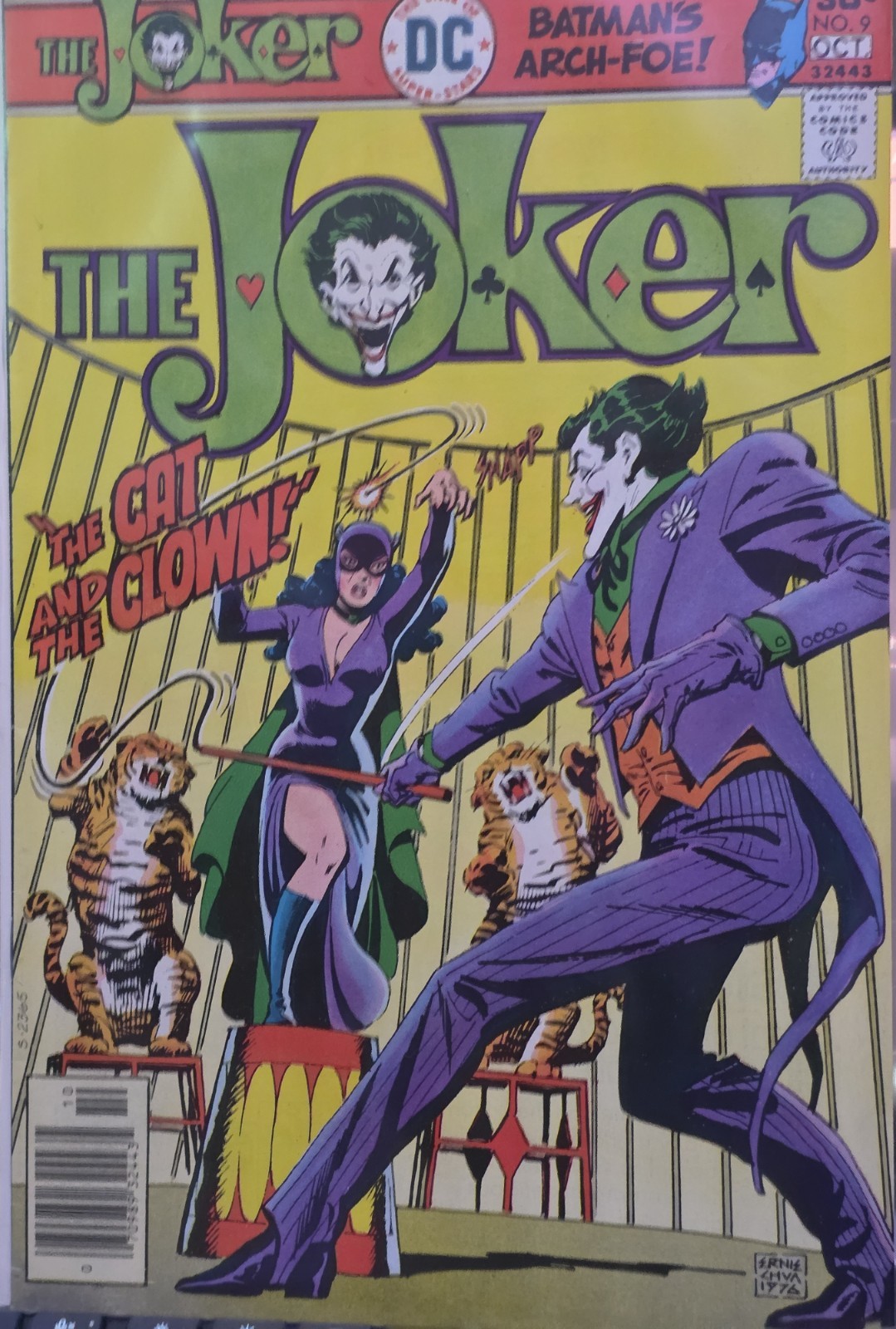 Joker, The #9 VG; DC | High Grade Raw- October 1976 Catwoman Last Issue