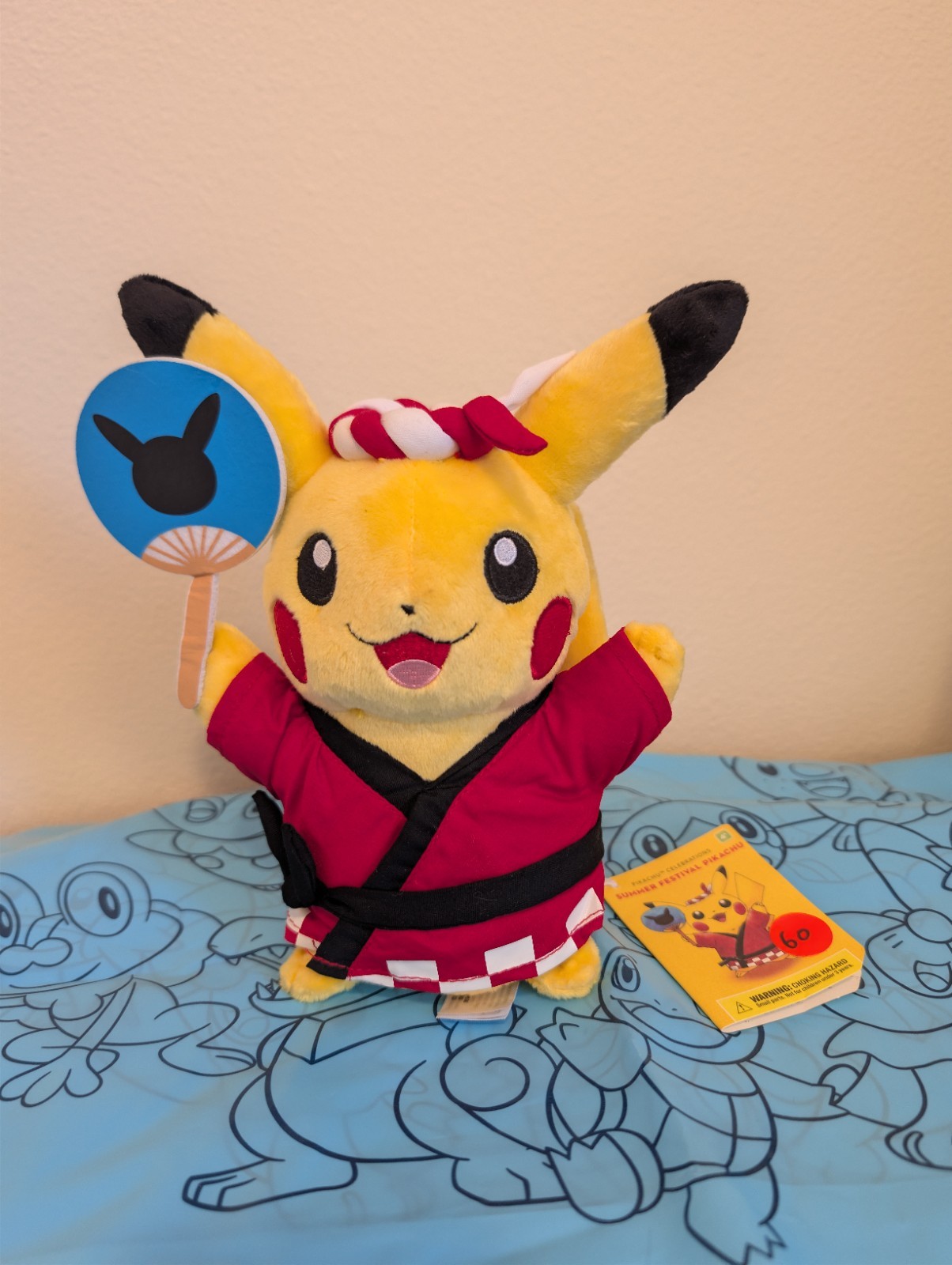 Pokémon Center Pikachu Monthly Celebrations Summer Festival with Tag
