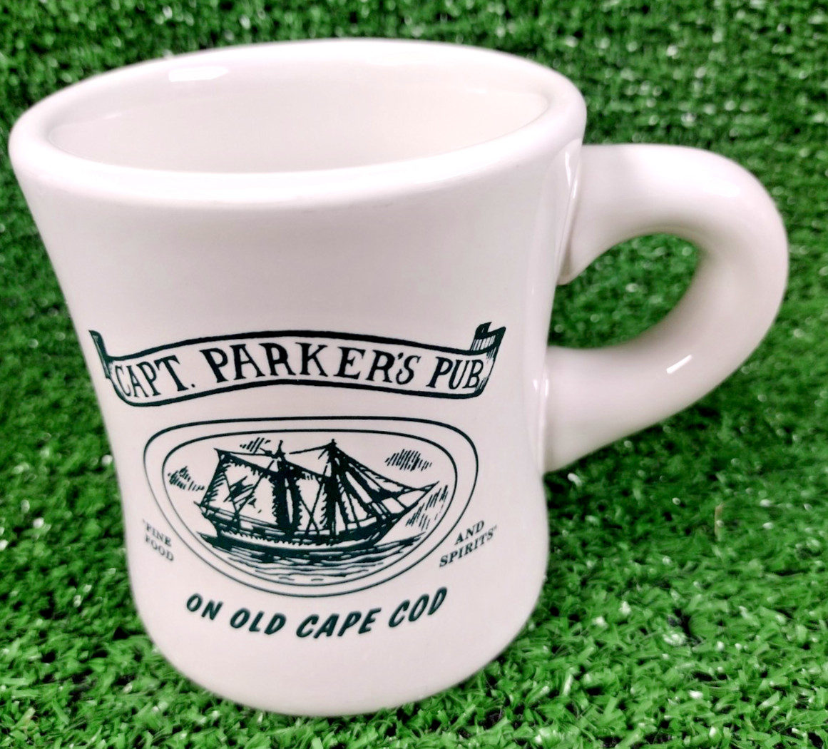 'CAPT PARKER'S PUB' OLD CAPE COD (1981-2006) 10oz Coffee Mug Restaurant Grade