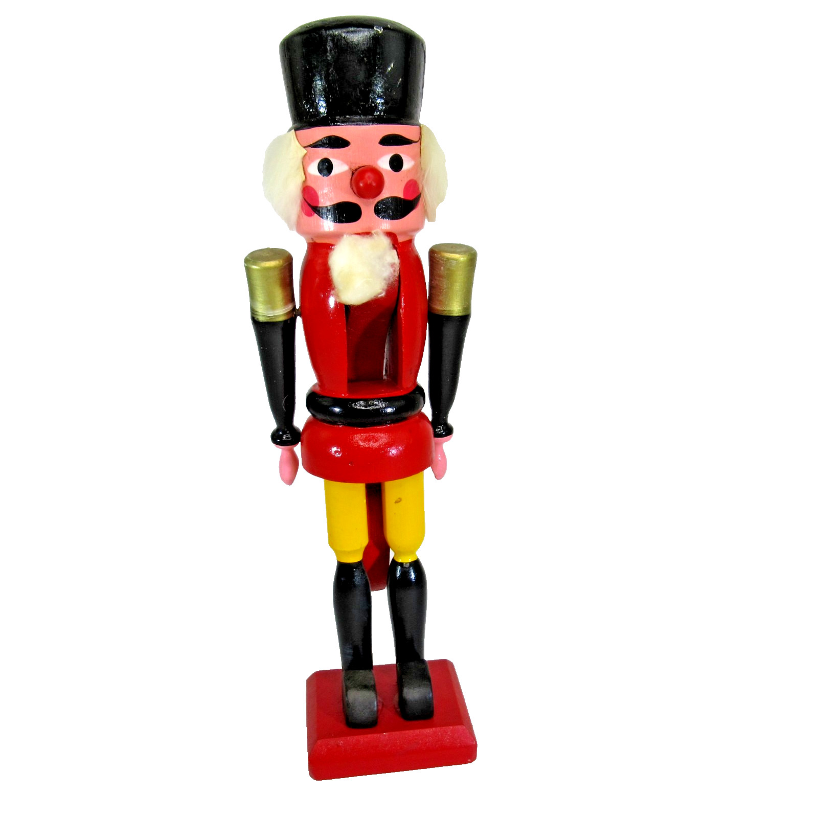Vintage wood Nutcracker Soldier 1960s 13\