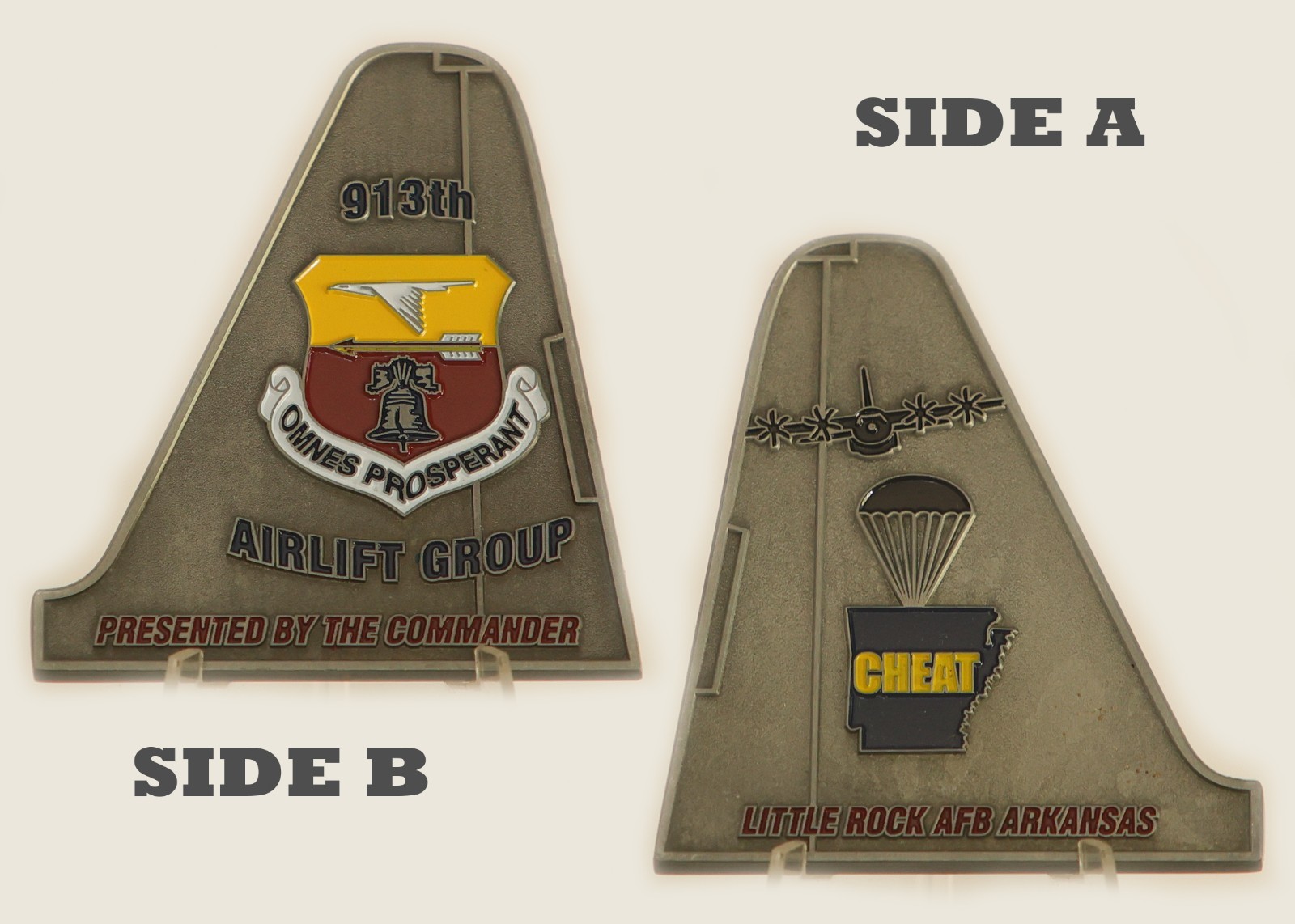 913th Airlift Group Little Rock AFB Arkansas Challenge Coin  1#22