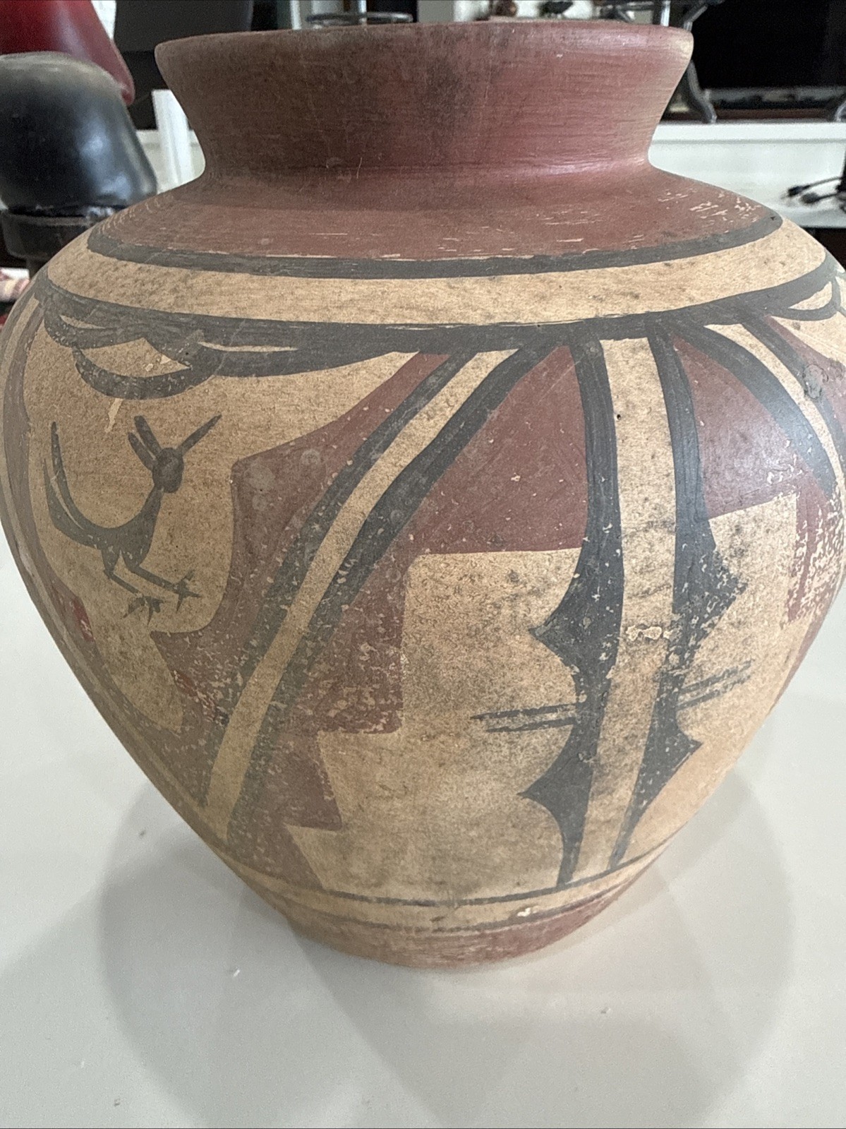 Vintage Mexican Mata Ortiz Polychrome Pottery Vase Signed From 1957 10” Vintage Mexican Mata Ortiz Polychrome Pottery Vase Signed From 1957 10”