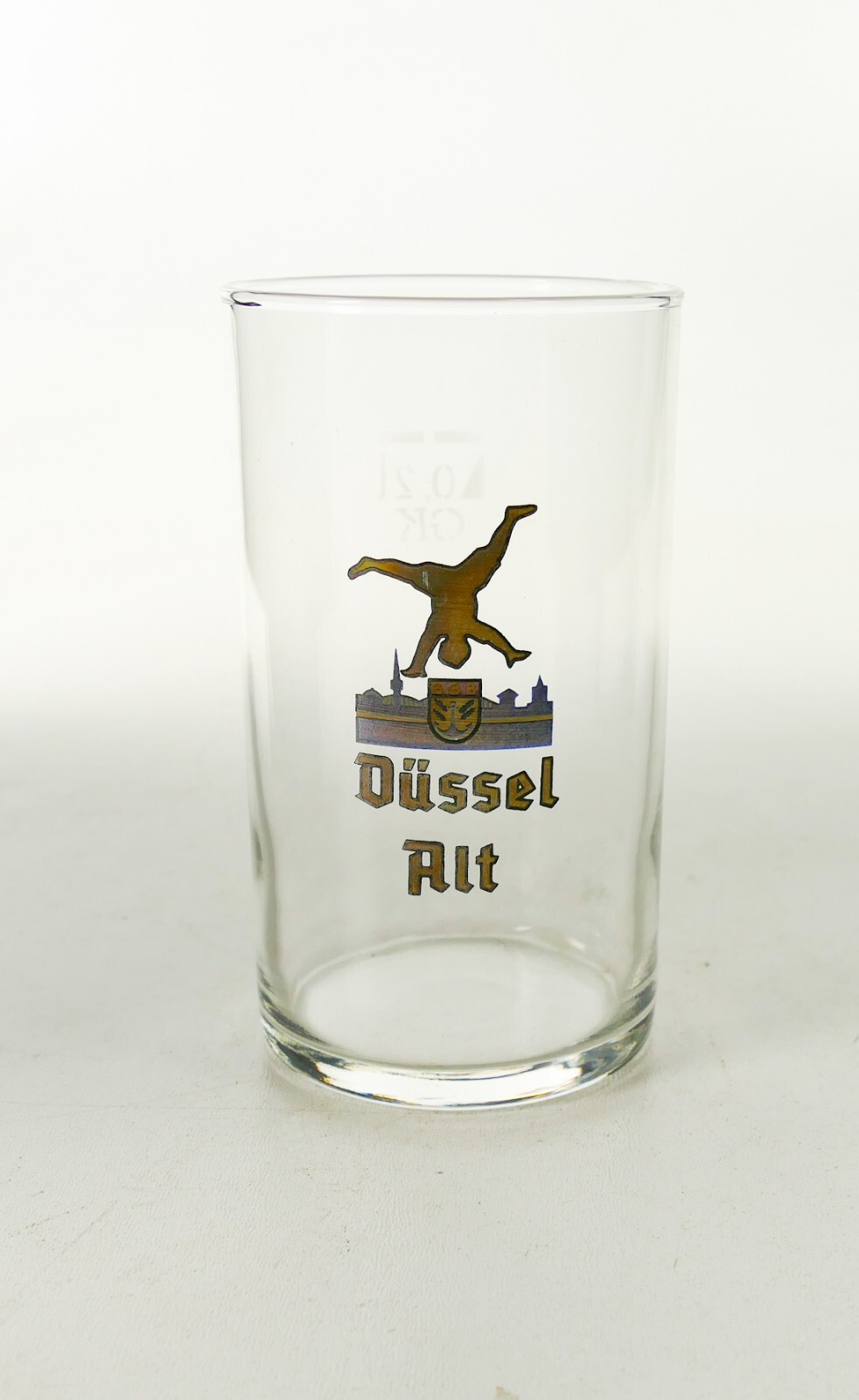 Düssel old brewing community beer glass glasses old 0.2l gastronomic old beer mug 1965 Düssel old brewing community beer glass glasses old 0.2l gastronomic old beer mug 1965