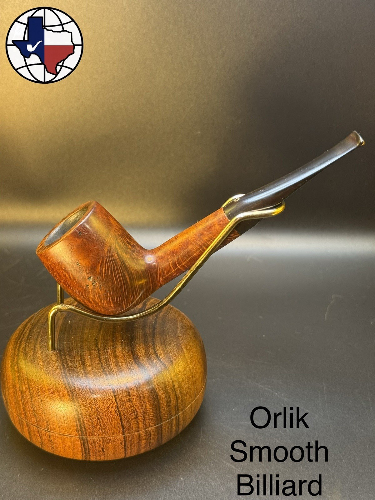 Vintage Orlik Smooth Billiard Tobacco Pipe