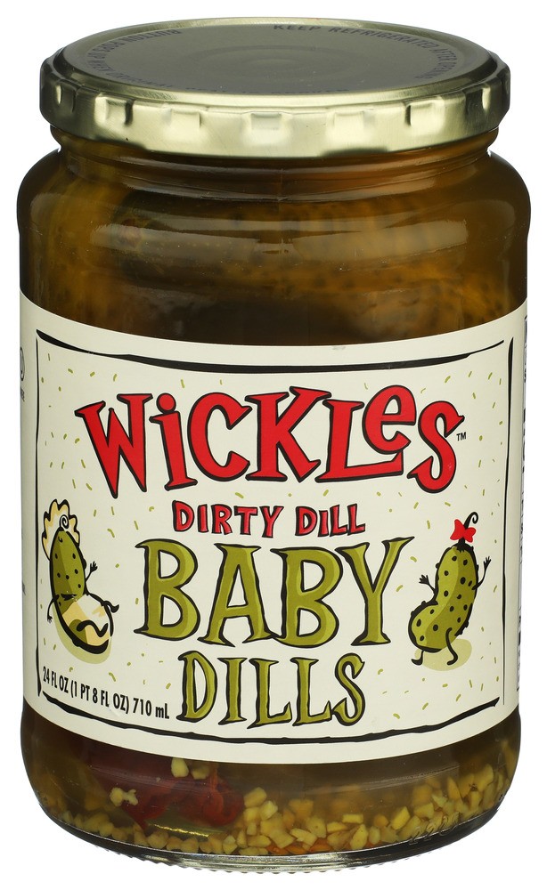 Wickles Pickles Dill Baby Pack Of 3