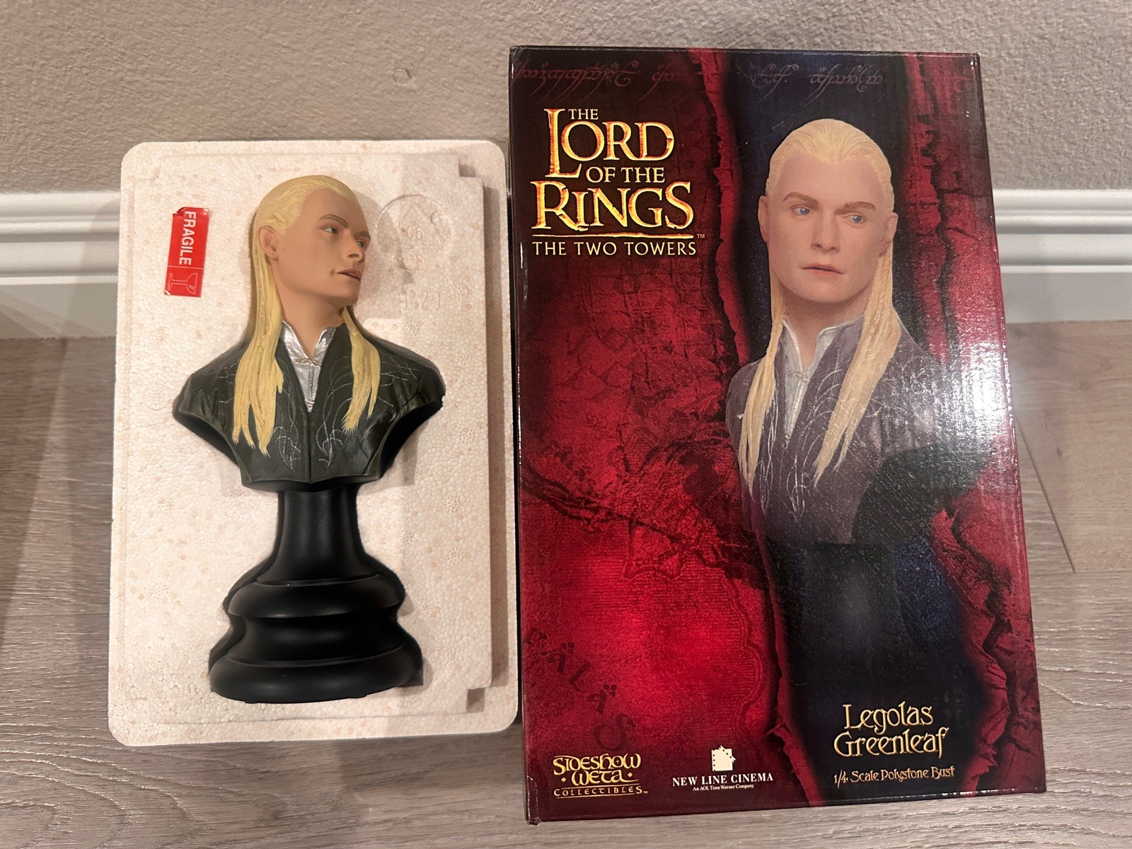 Lord of the Rings_1/4 scale Bust Legolas Greenleaf  by Sideshow Weta 1021/3000