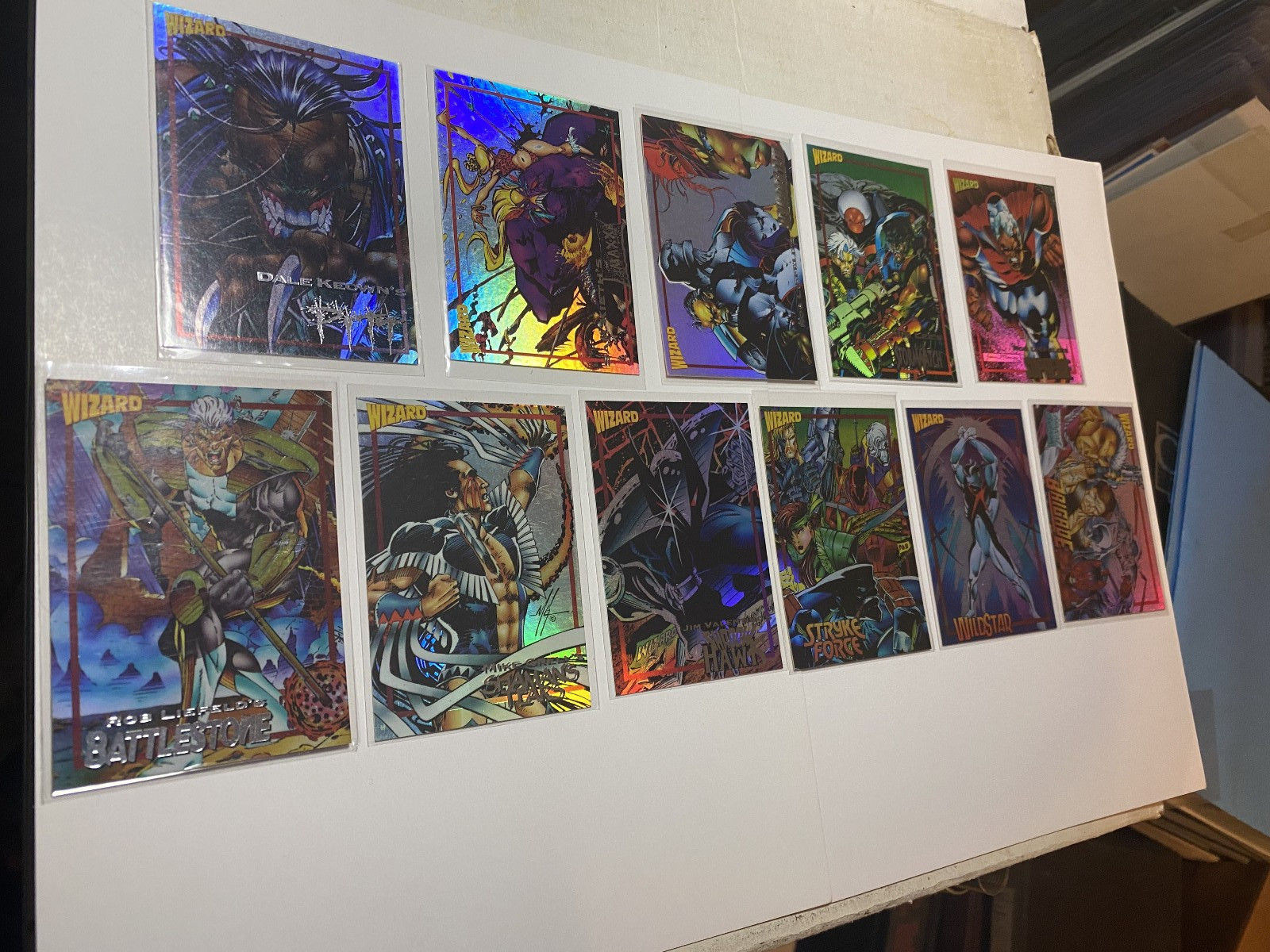 Wizard Magazine Complete Holo-Chrome Promo Card Set 2 Wizard Magazine Complete Holo-Chrome Promo Card Set 2