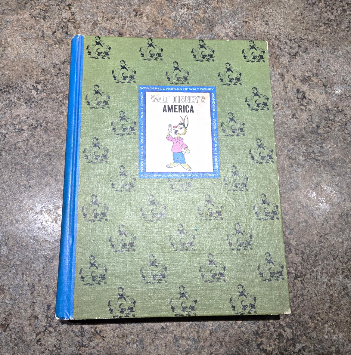 Vintage 1965 Walt Disney's America Hardcover Book Wonderful Worlds of Disney Vintage 1965 Walt Disney's America Hardcover Book Wonderful Worlds of Disney