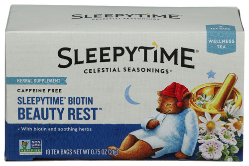 Celestial Seasonings Tea Slpytime Beauty Rest Pack Of 3