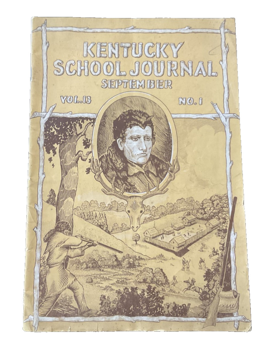 1934 Kentucky School Journal Volume 13 Number 1 Vintage 1934 Kentucky School Journal Volume 13 Number 1 Vintage