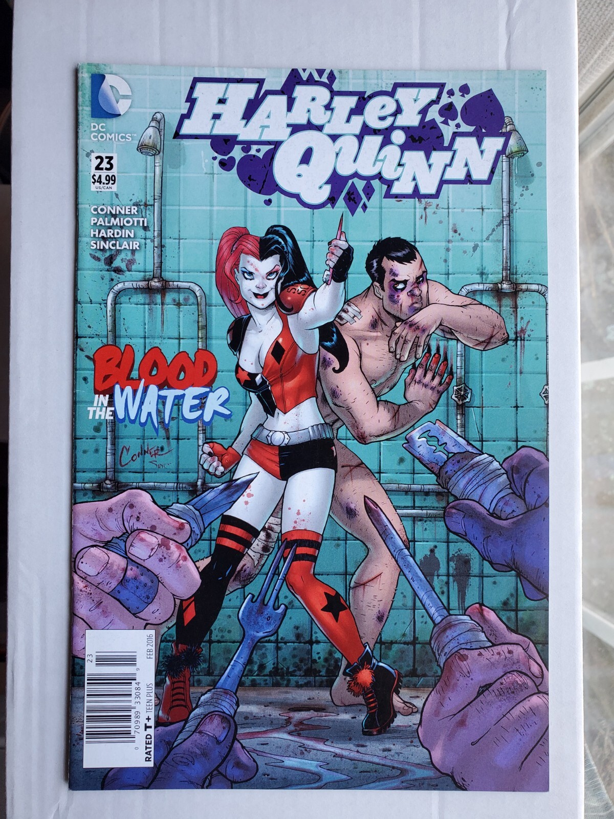 Harley Quinn #23 Newsstand 1:100 Low Print Run Ghost Book Insanely Rare DC 2016