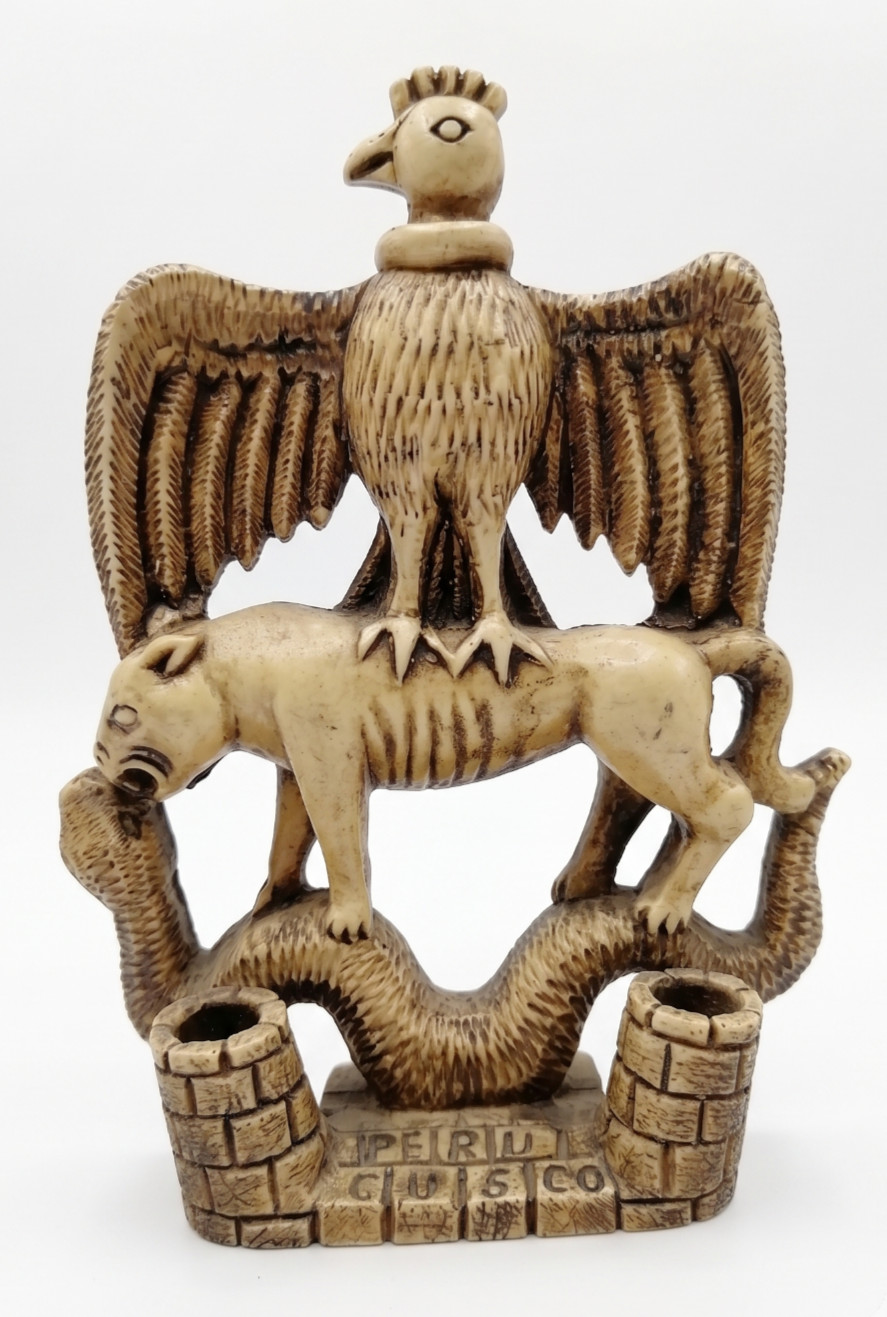 Andean Trilogy Sculpture, Hand-Carved Andean Trilogy Sculpture, Hand-Carved