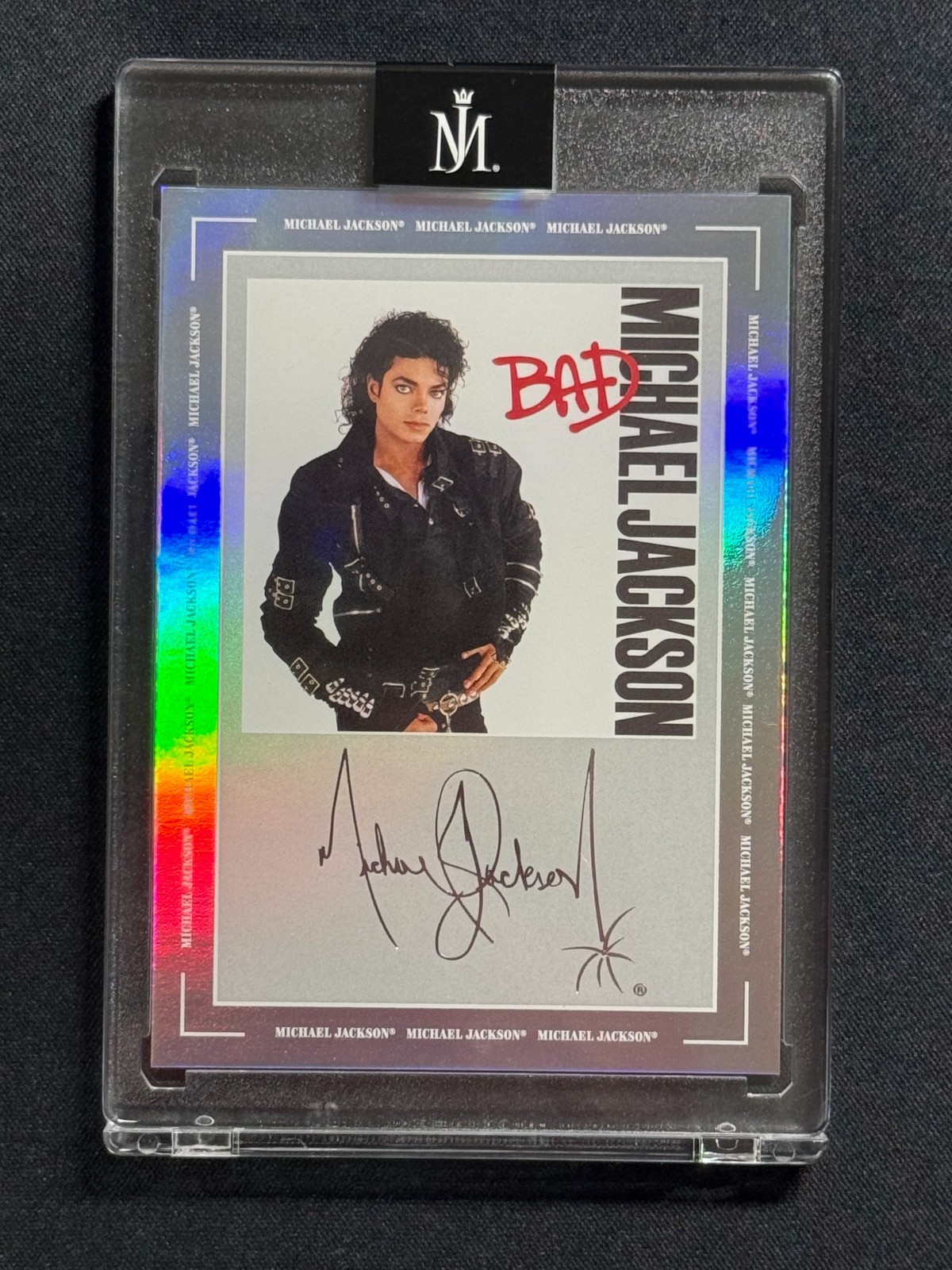2026 Michael Jackson Keepsake Album #10 Bad Laser Facsimile Encased /250