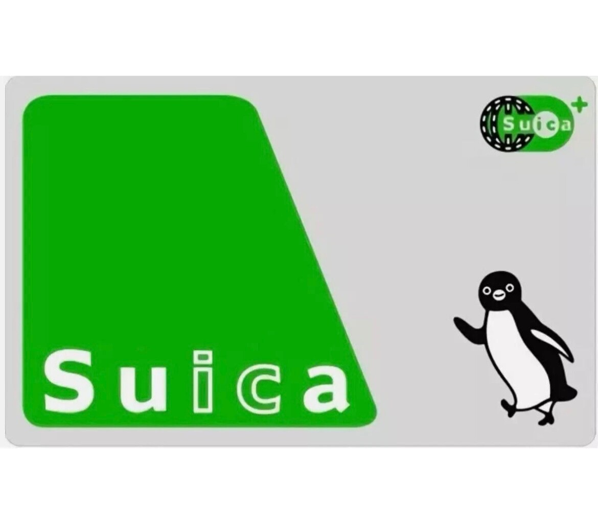 New Suica 500yen pre-charged Japan nationwide transport IC card penguin's design