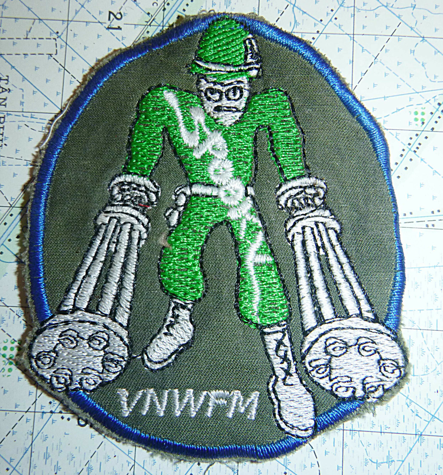 AC-47 SPOOKY GUNSHIP - Patch - USAF - PUFF The MAGIC DRAGON - Vietnam War, M.193