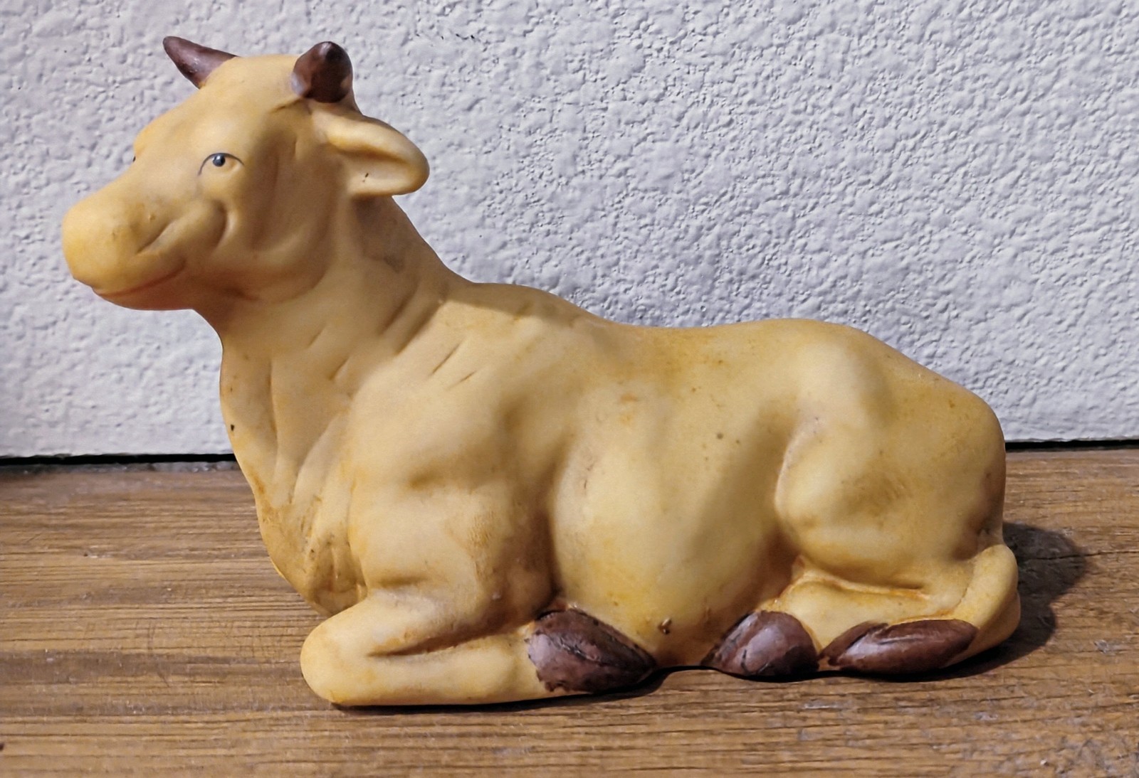 VTG Kirkland Signature Porcelain Nativity Set Replacement Laying Ox (Cow) Bull