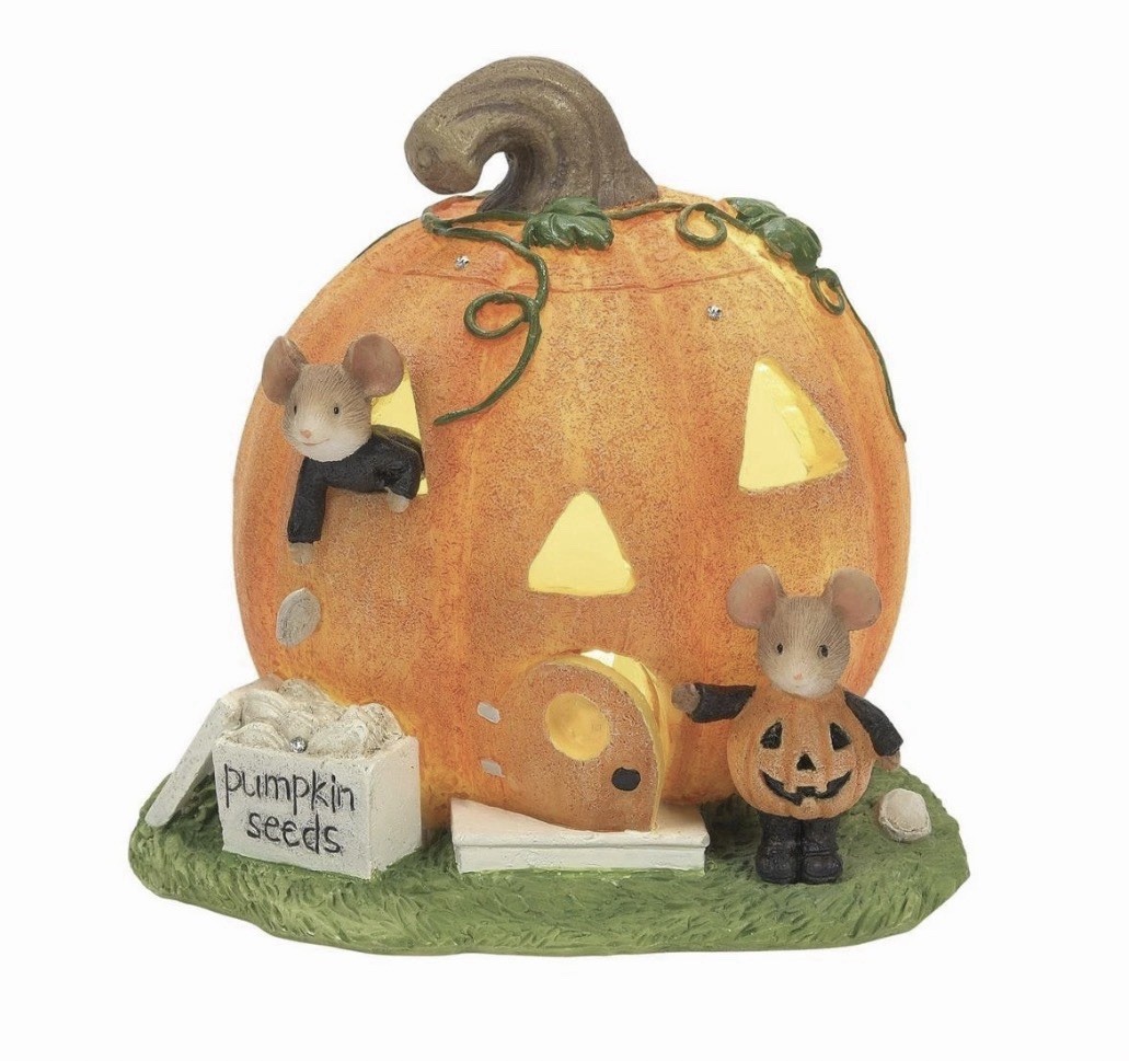 Tails With Heart 2022 Enesco Jack-O-Lantern House 6012639 Tails With Heart 2022 Enesco Jack-O-Lantern House 6012639