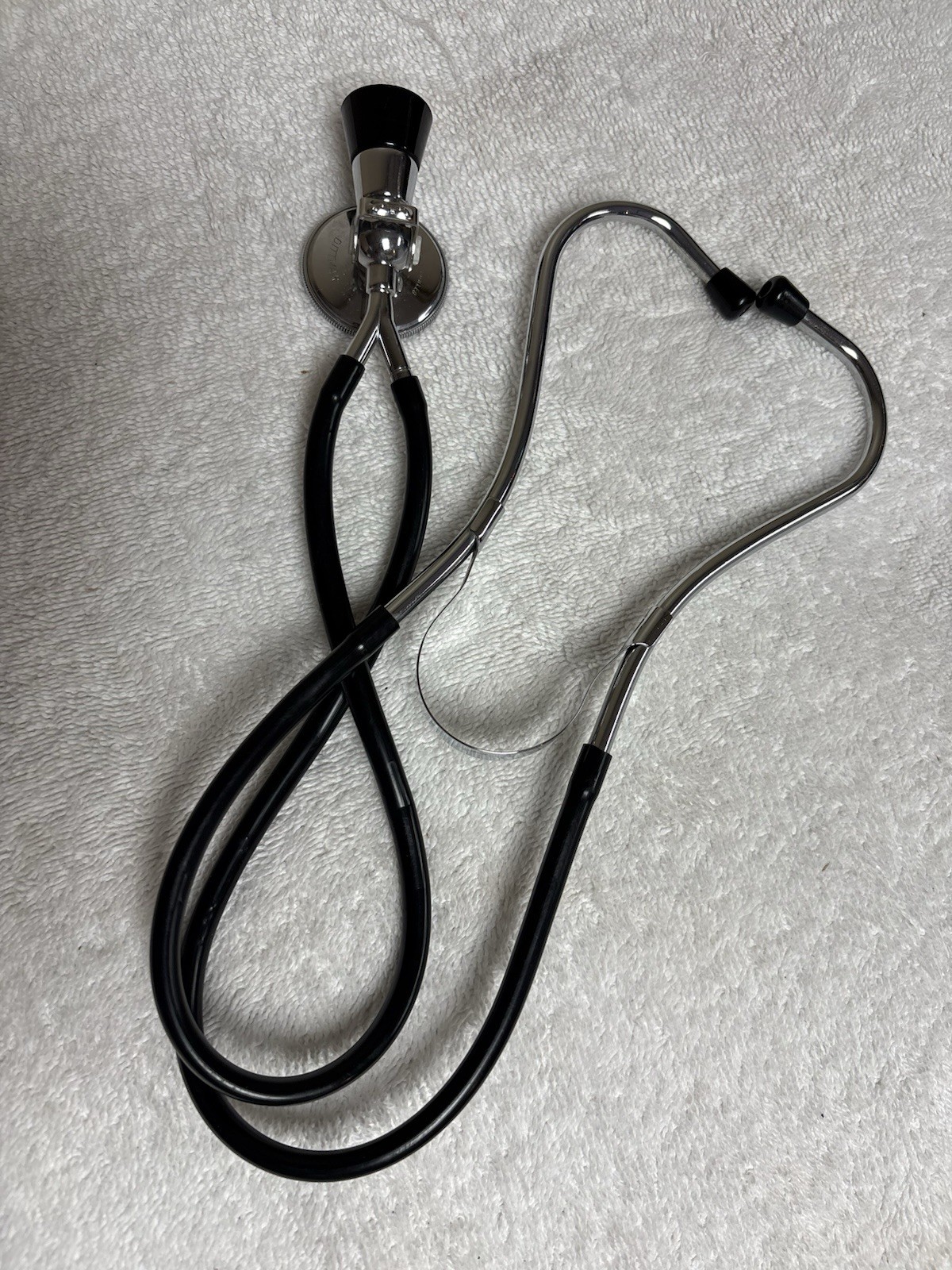 RARE VINTAGE 🔥 G.P. Pilling Rieger-Bowles Dittmar Stethoscope Chrome Black USA