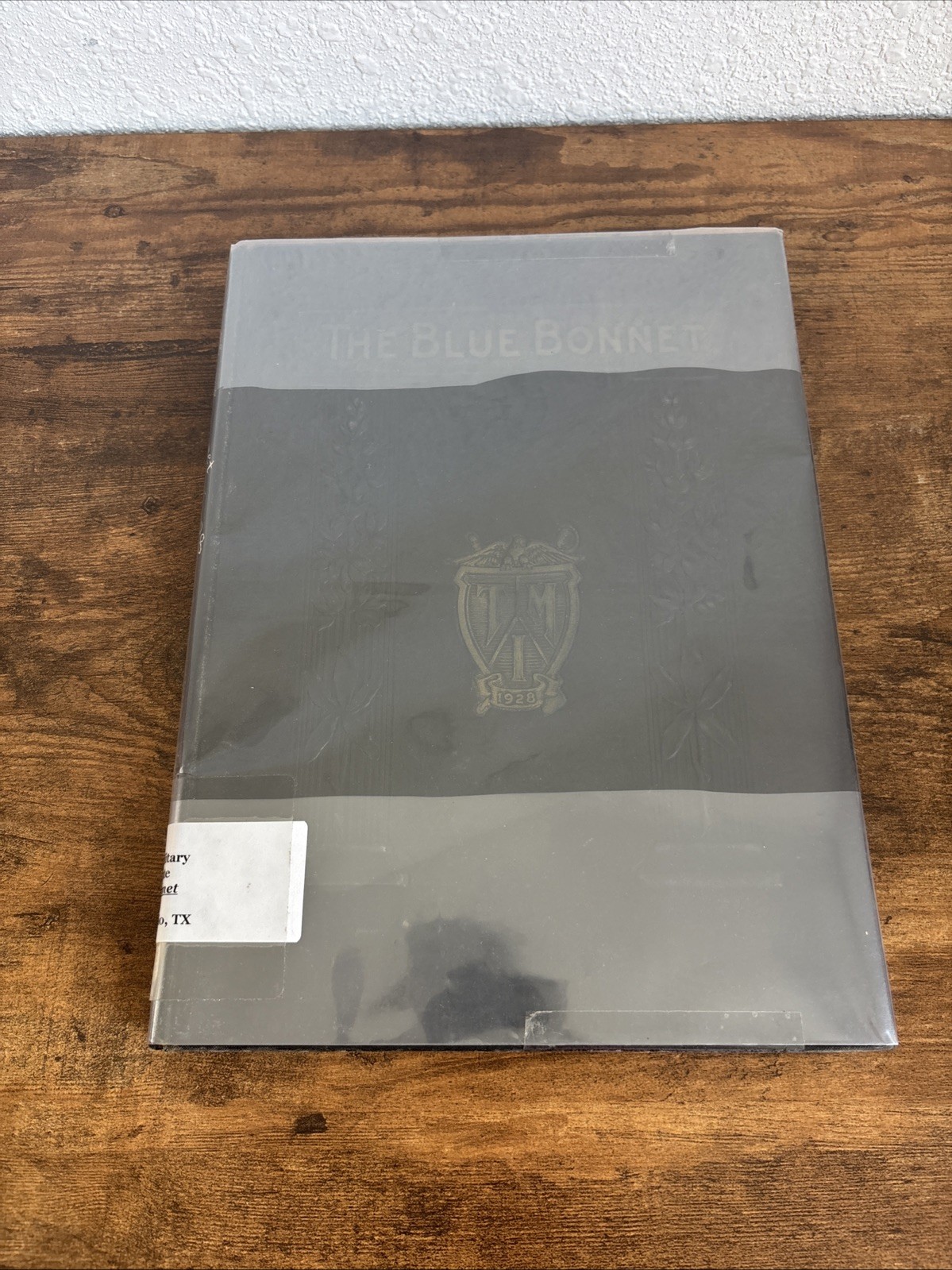 1928 Blue Bonnet Yearbook Texas Military Institute San Antonio TX