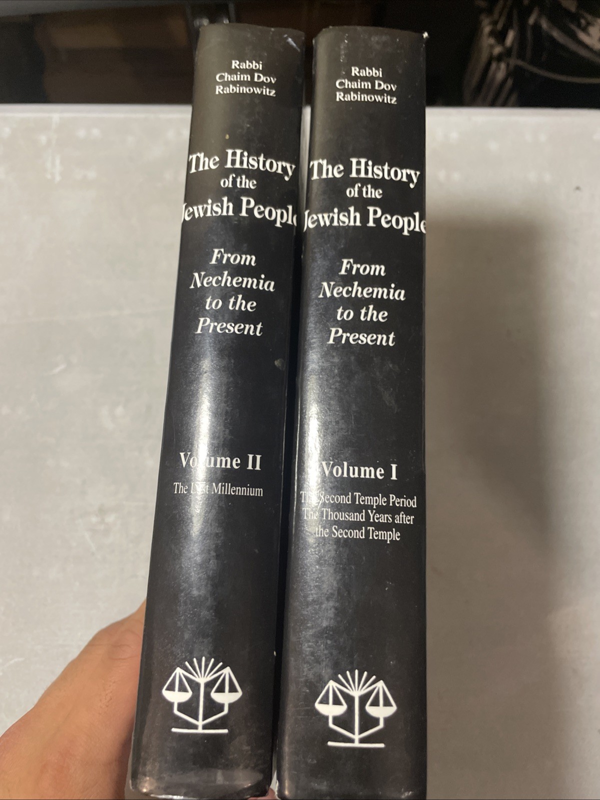 New The History Of The Jewish People 2 Vol Set. H/c Jewish Book/Sefer