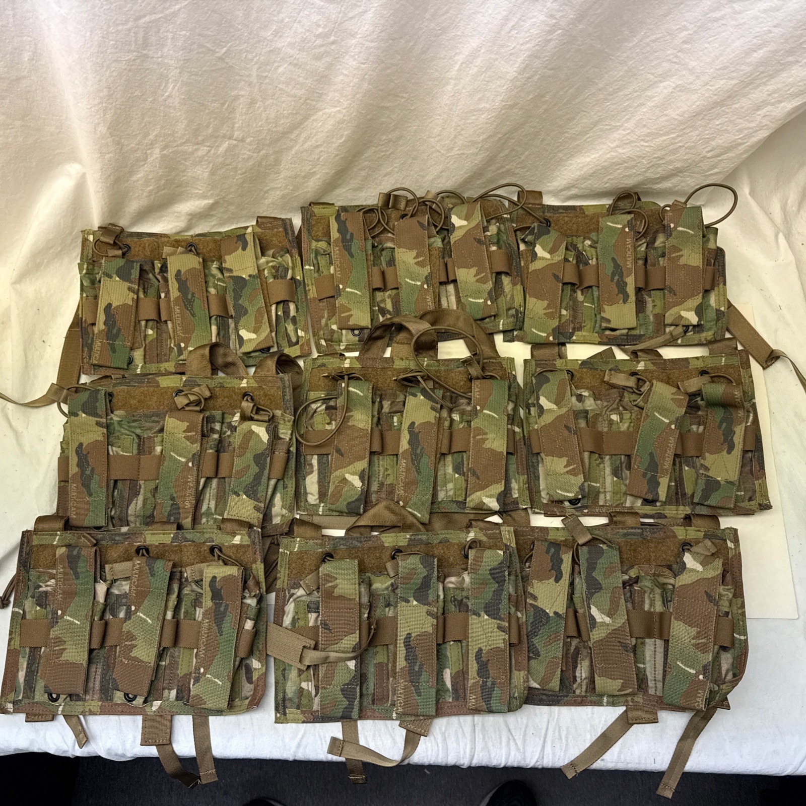 Paraclete PCL Triple Kangaroo Crye Multicam MOLLE Pouch Green Tag PCHA26BCJ