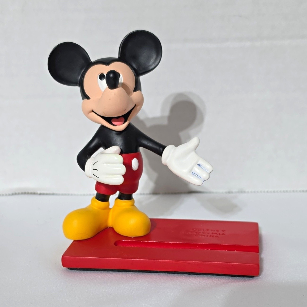 Disney Mickey Mouse business card holderClassic Disney Character Collectible
