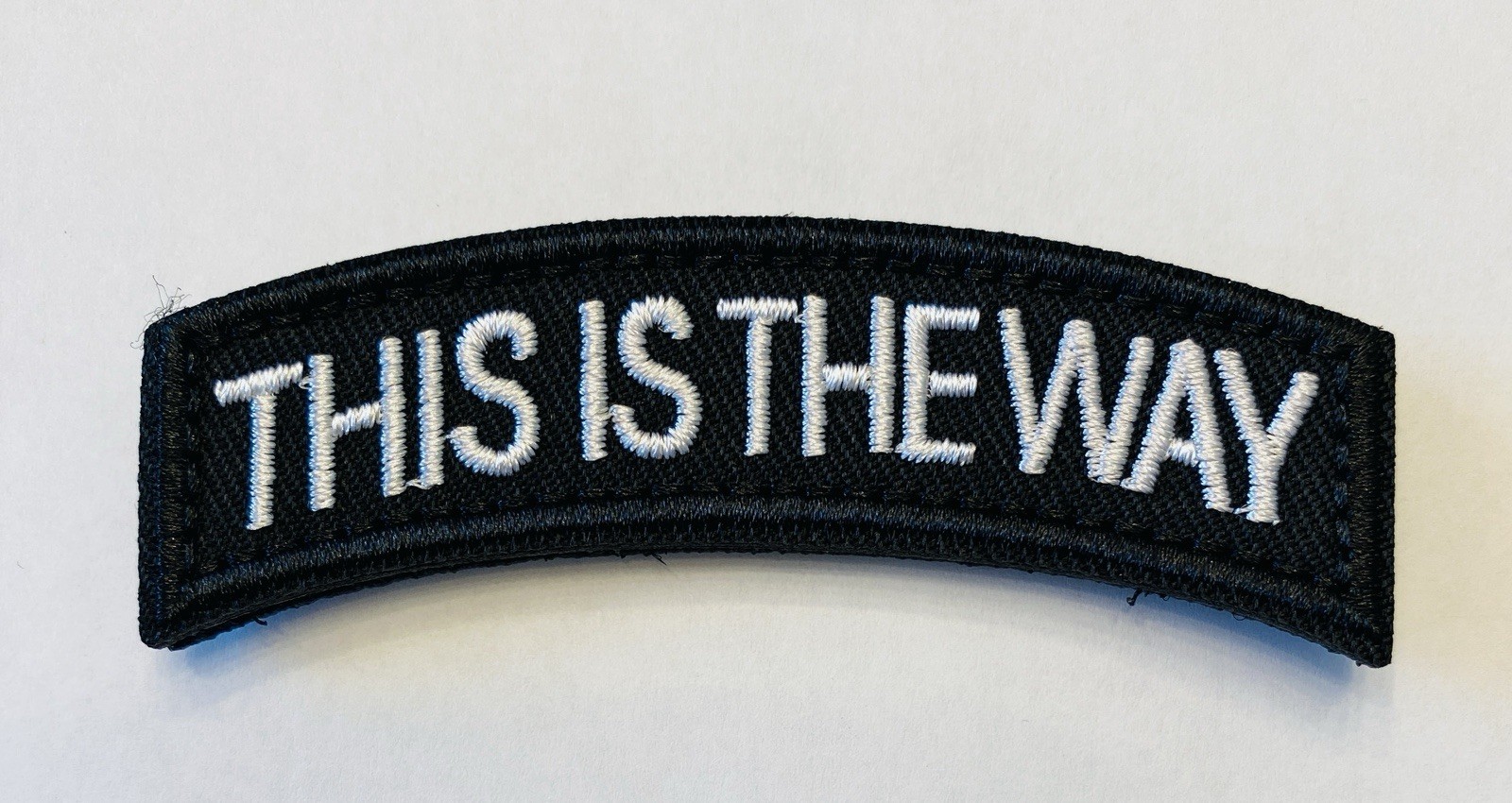THIS IS THE WAY ROCKER TACTICAL HOOK & LOOP EMBROIDERED PATCH**FREE SHIPPING* THIS IS THE WAY ROCKER TACTICAL HOOK & LOOP EMBROIDERED PATCH**FREE SHIPPING*