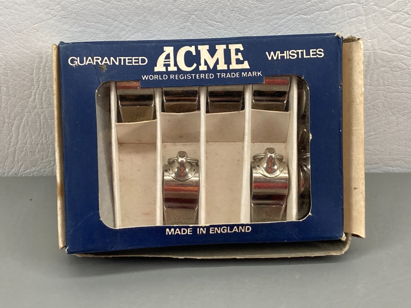 New Acme Thunderer Whistle Made in England New Unused out of Open Box 1 Whistle