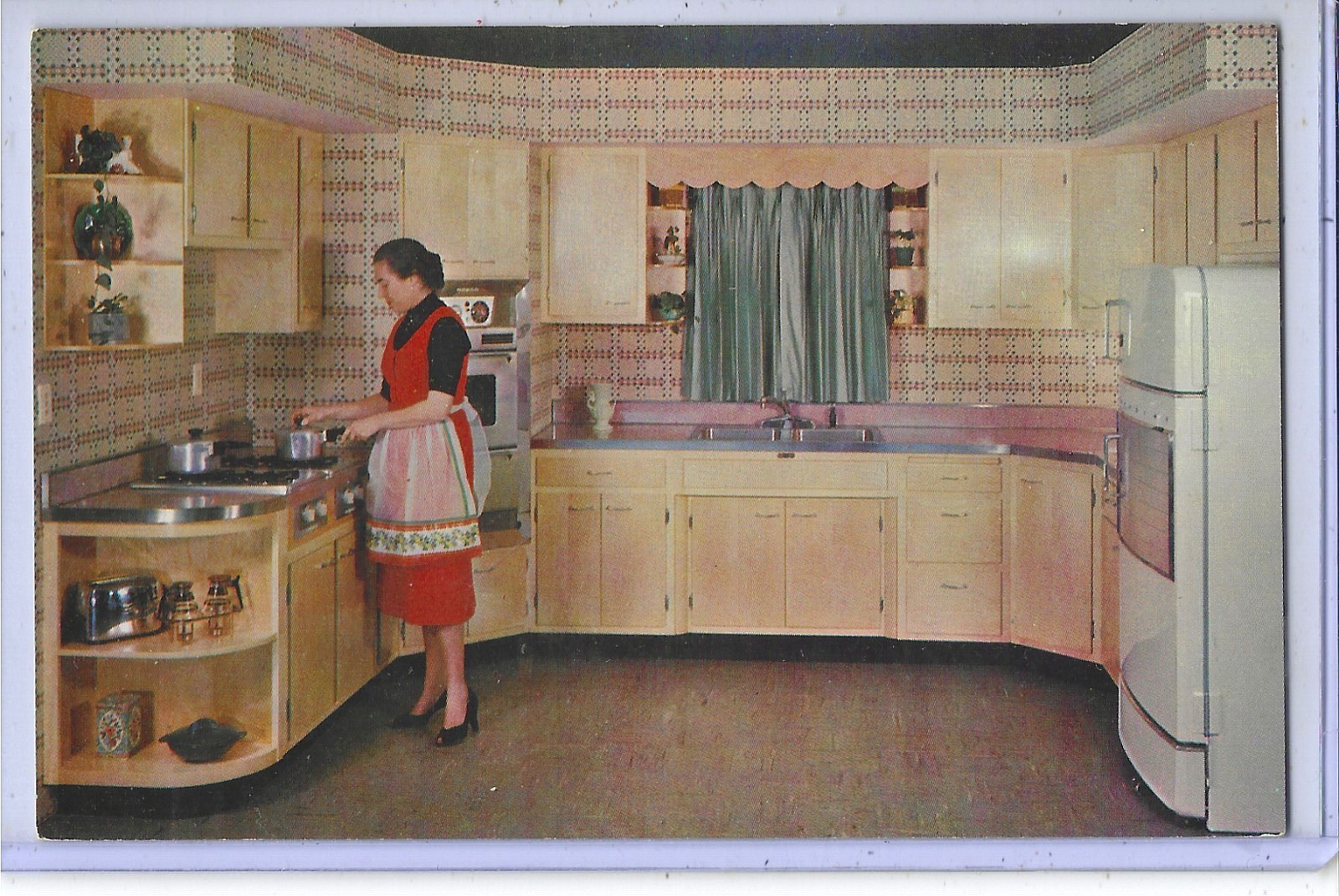 Advertising Postcard - Retro  Carr Picture Kitchens
