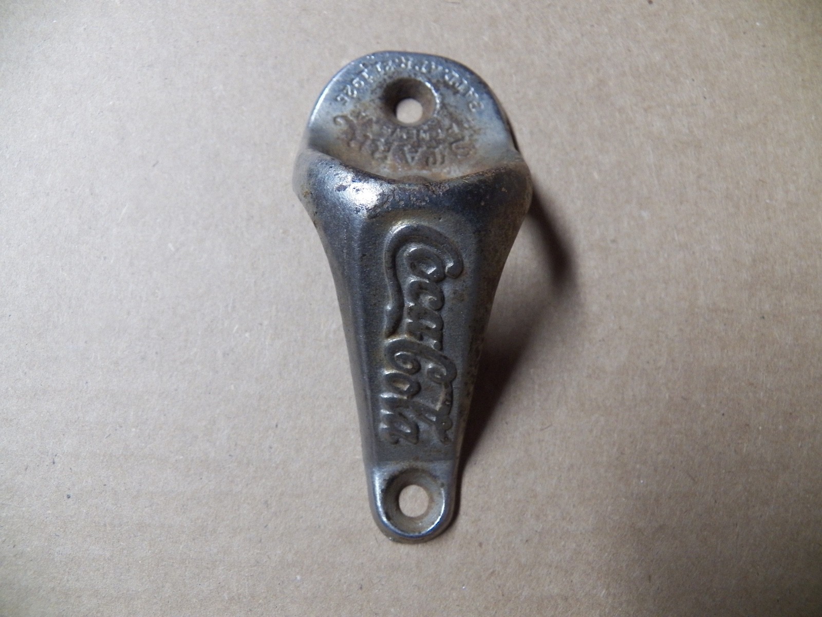 Vintage Coco Cola Starr bottle opener Patd. apr.21 1925 #5 Brown mfg.co. USA Vintage Coco Cola Starr bottle opener Patd. apr.21 1925 #5 Brown mfg.co. USA