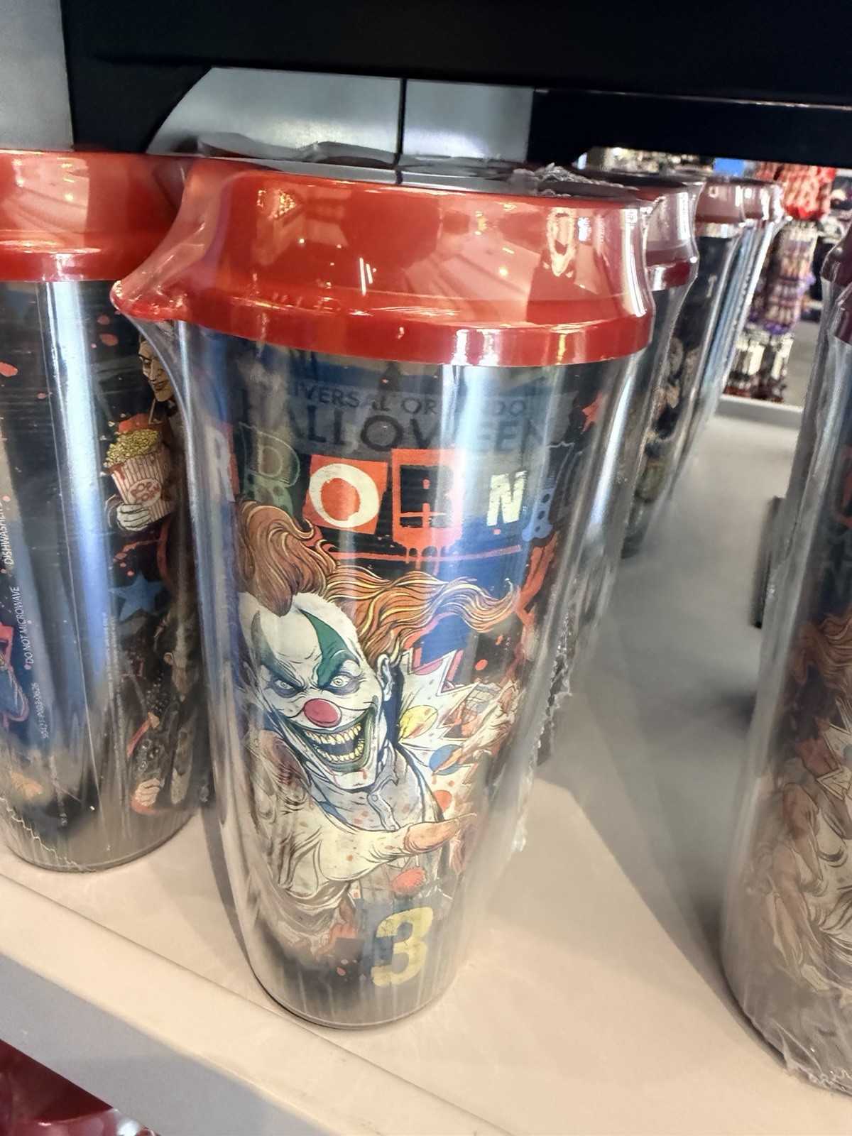 Universal HHN Halloween Horror Nights 35 Exclusive Reusable Tumbler Cup