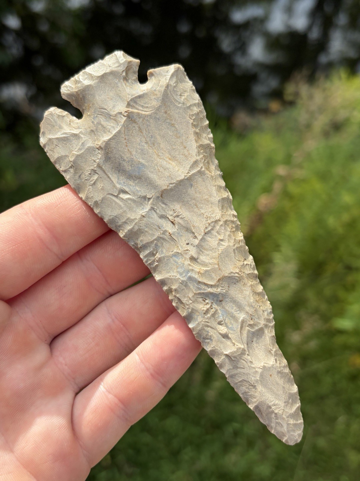 Huge 5 7/16” Lost Lake Arrowhead ~ Indian Artifact Huge 5 7/16” Lost Lake Arrowhead ~ Indian Artifact