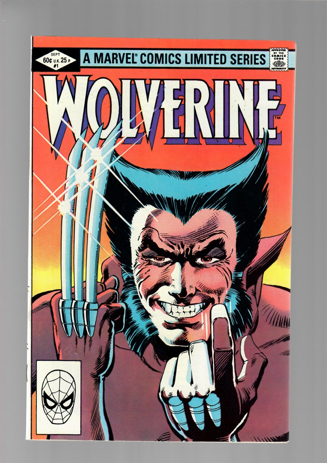 Wolverine Limited Series 1 1982 NM 9.4 Frank Miller Claremont 1st Solo