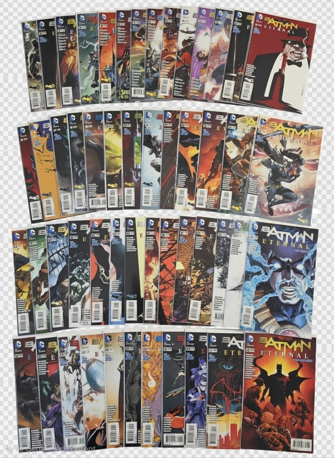 Batman Eternal #1-52 COMPLETE SET DC COMICS '14-'15 New 52 Catwoman Snyder NM🔥 Batman Eternal #1-52 COMPLETE SET DC COMICS '14-'15 New 52 Catwoman Snyder NM🔥
