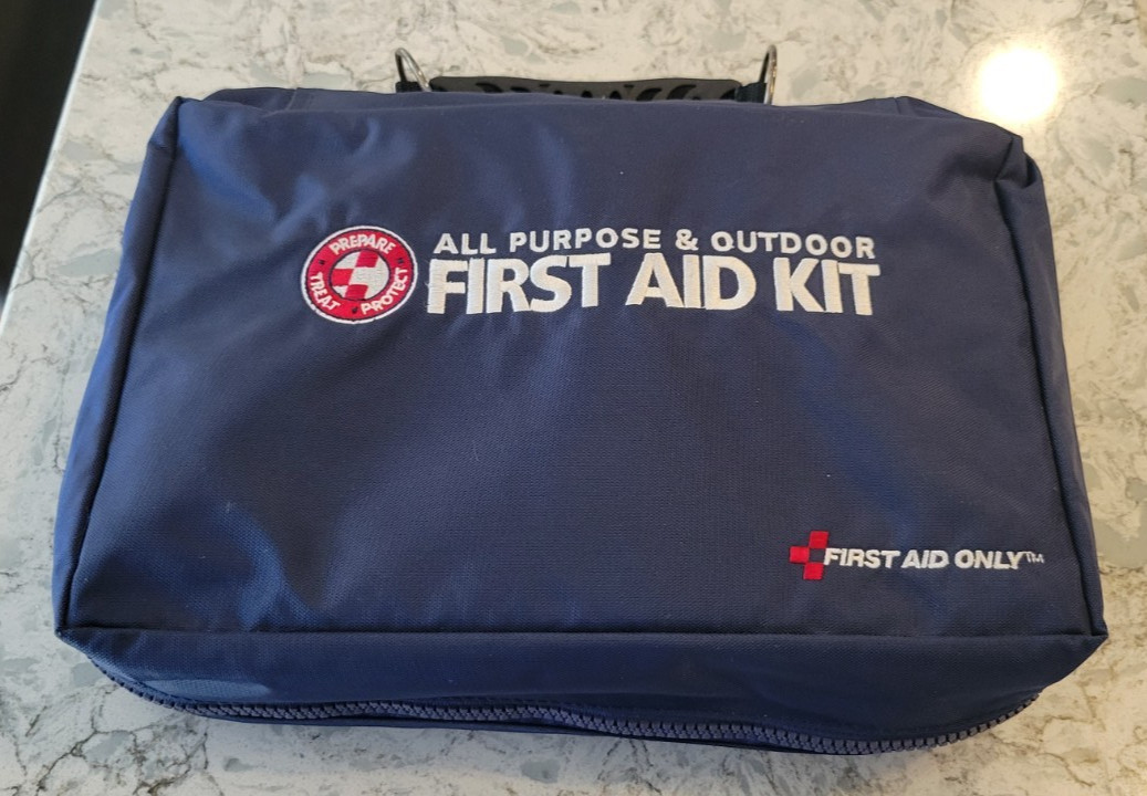 New Vintage First Aid Kit First Aid Only Prepare Treat Protect All Purpose & Out New Vintage First Aid Kit First Aid Only Prepare Treat Protect All Purpose & Out
