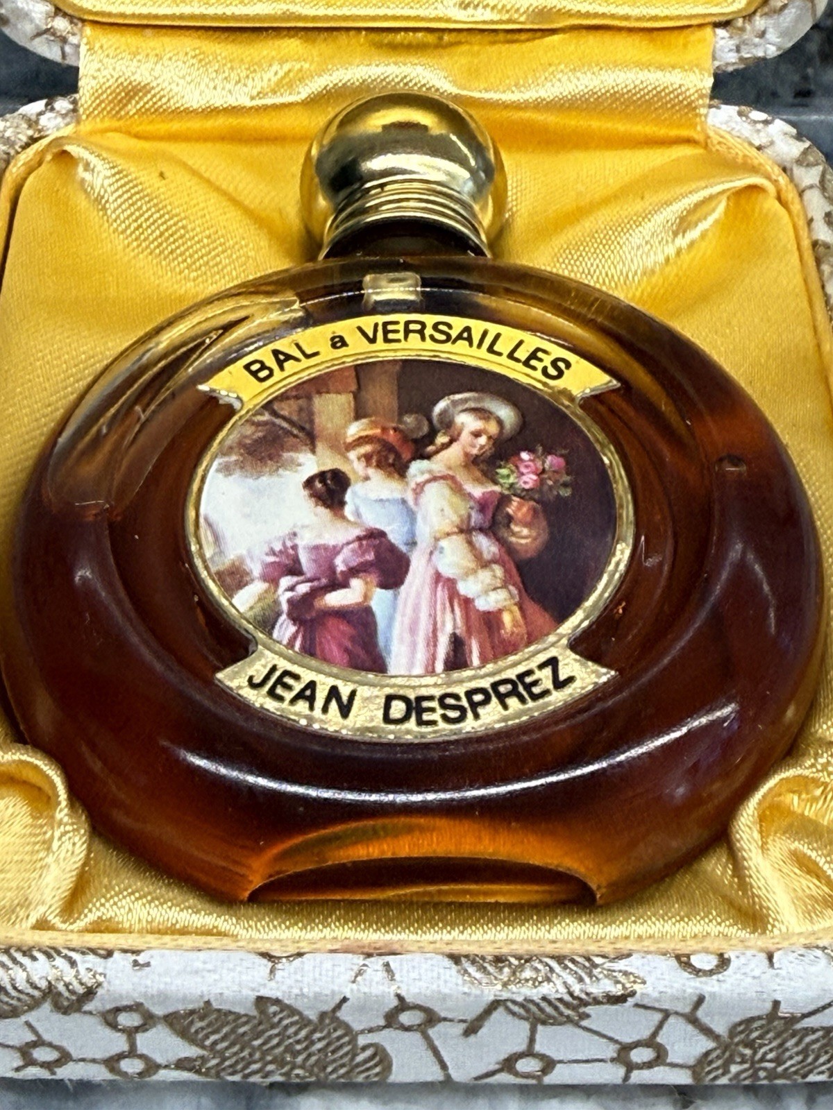 70s Vintage Jean Desprez Bal a Versailles Parfum 1/2 Oz 15ml NEVER USED perfume 70s Vintage Jean Desprez Bal a Versailles Parfum 1/2 Oz 15ml NEVER USED perfume