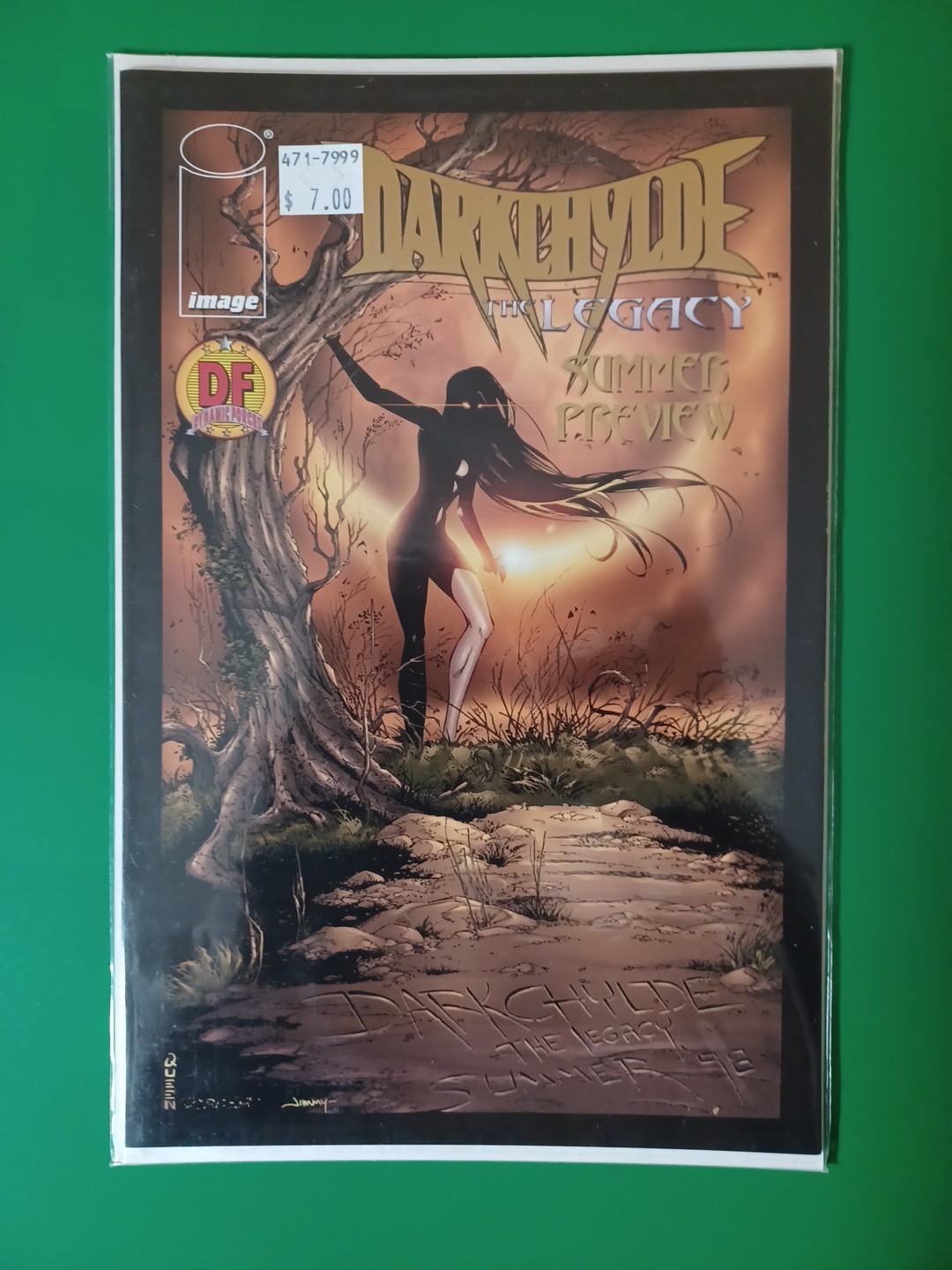 DARKCHYLDE The Legacy issue 1 With COA Certificate. New & still sealed.